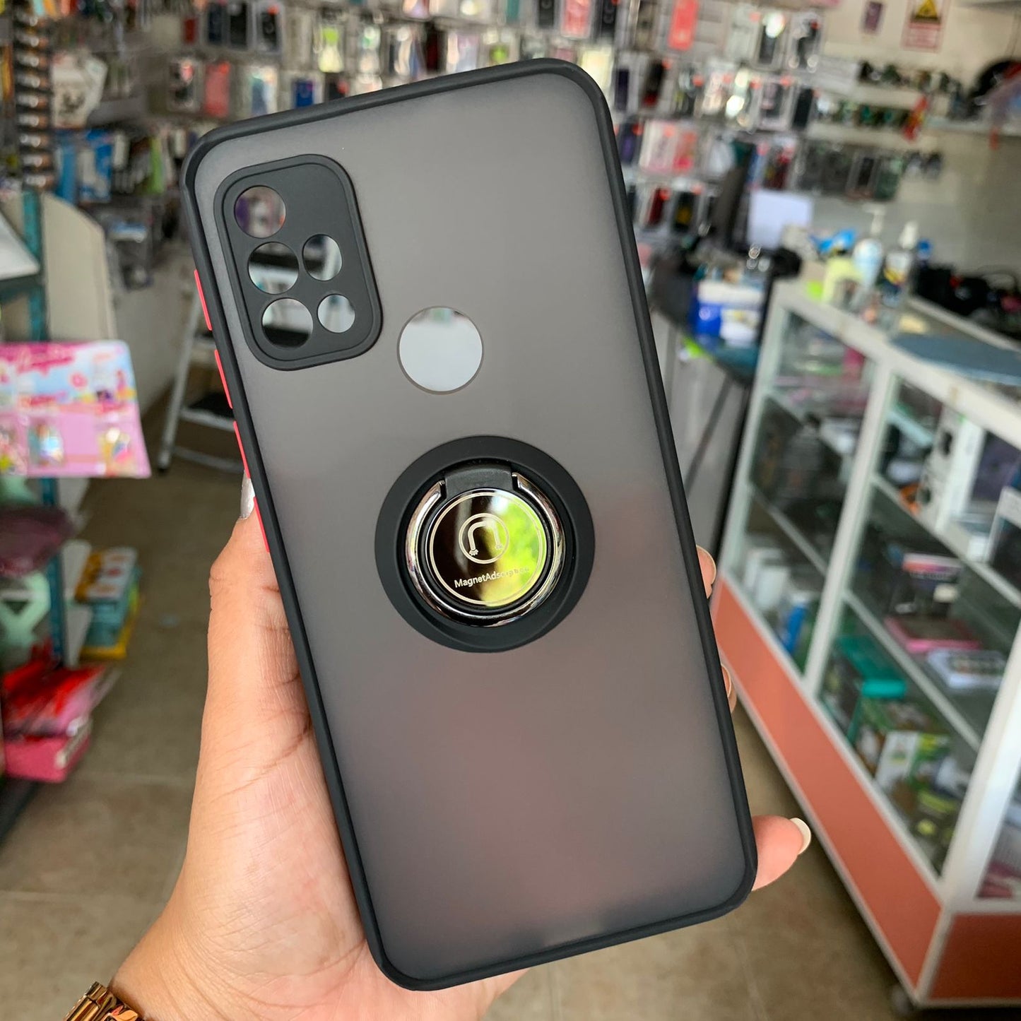 Funda Uso Rudo Con Anillo Para Motorola Moto G10 / G20 / G30