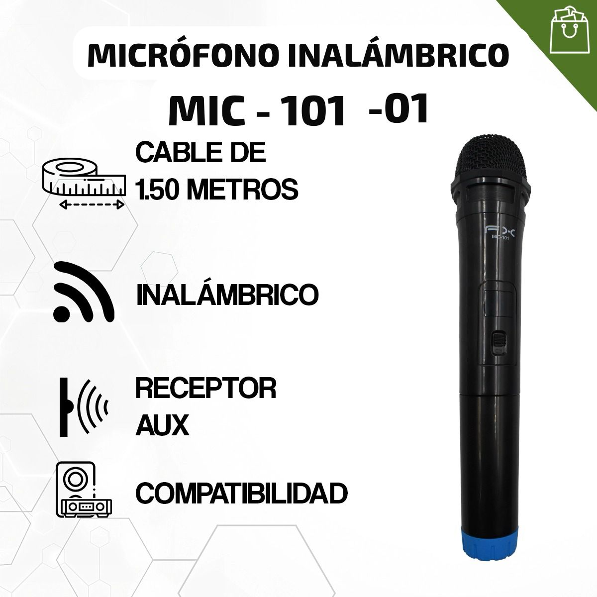 Micrófono Inalambrico MIC-101