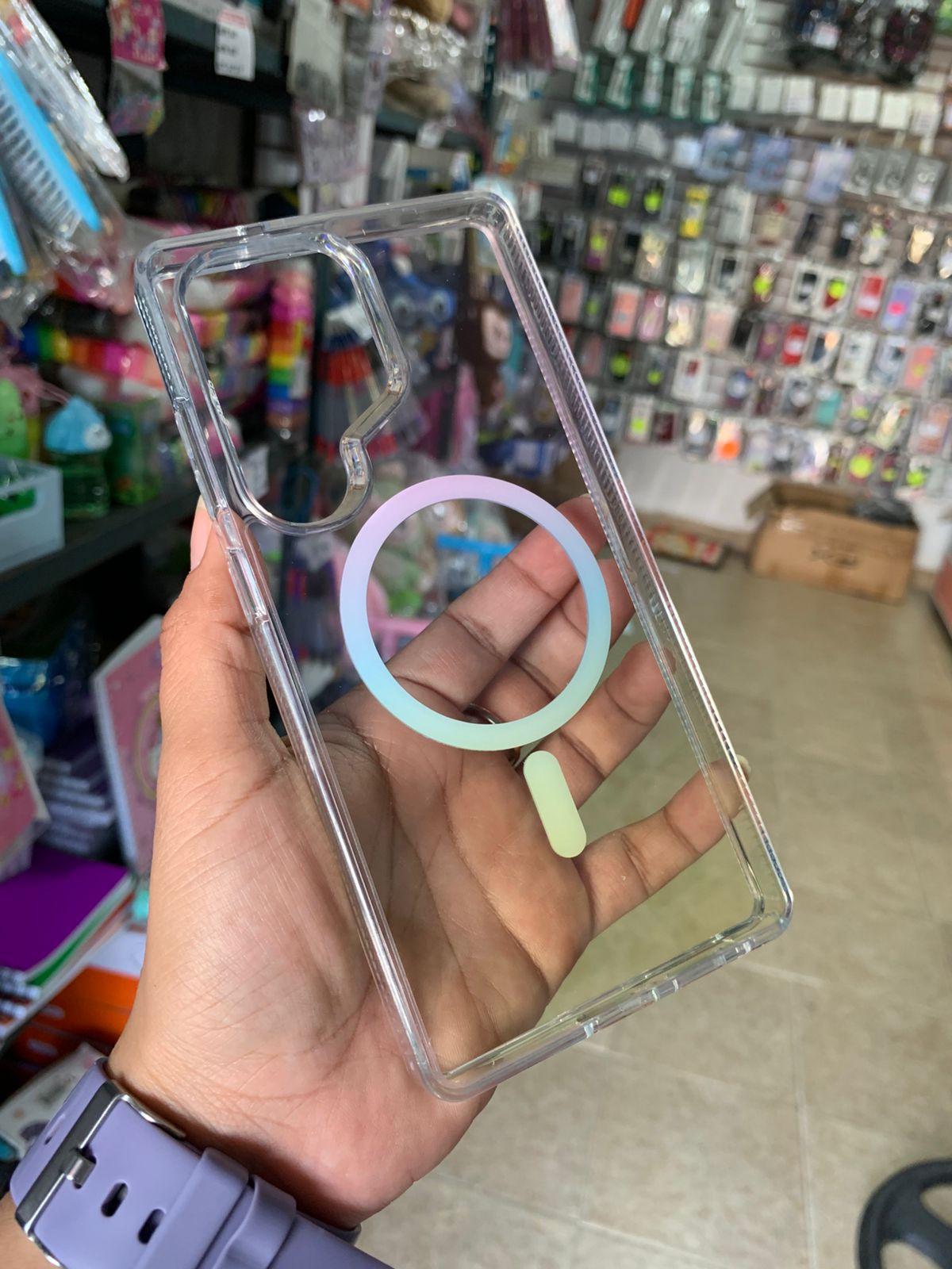 Funda Acrilico Tornasol Para Samsung S25 Ultra