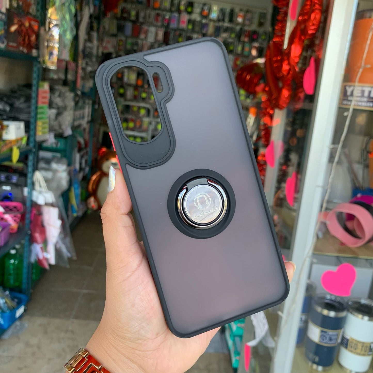 Funda Uso Rudo Anillo Para Huawei Honor 90 Lite