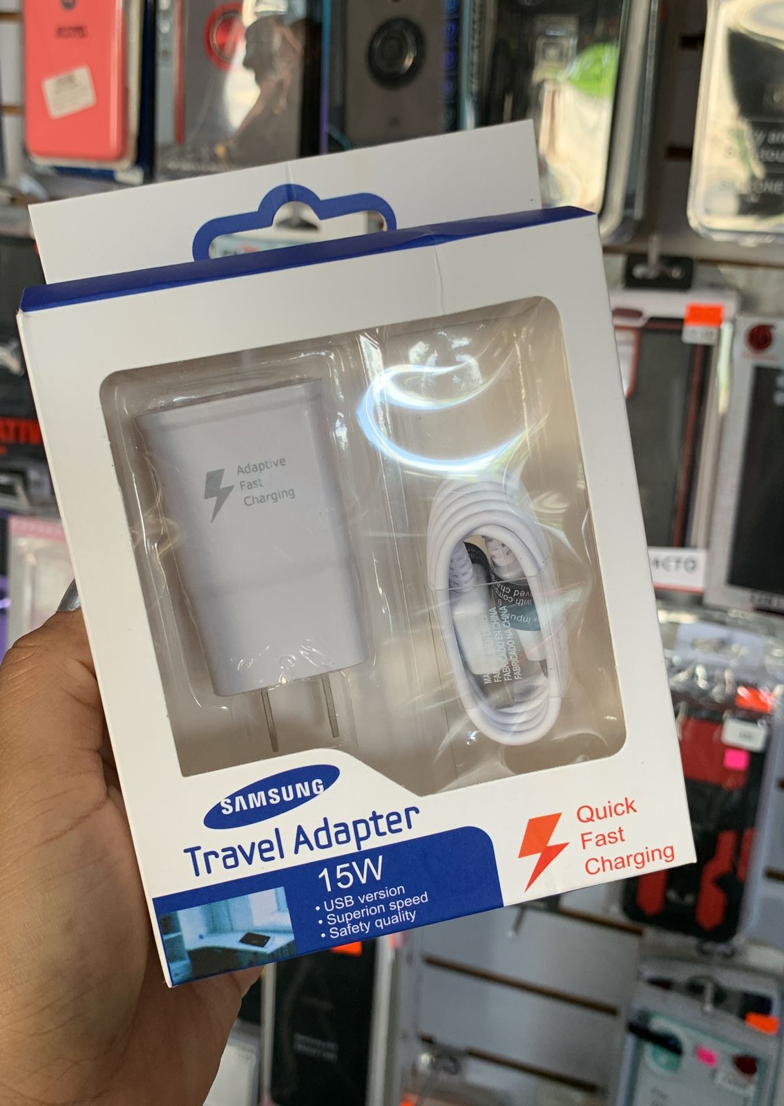 Cargador Samsung V8 15w