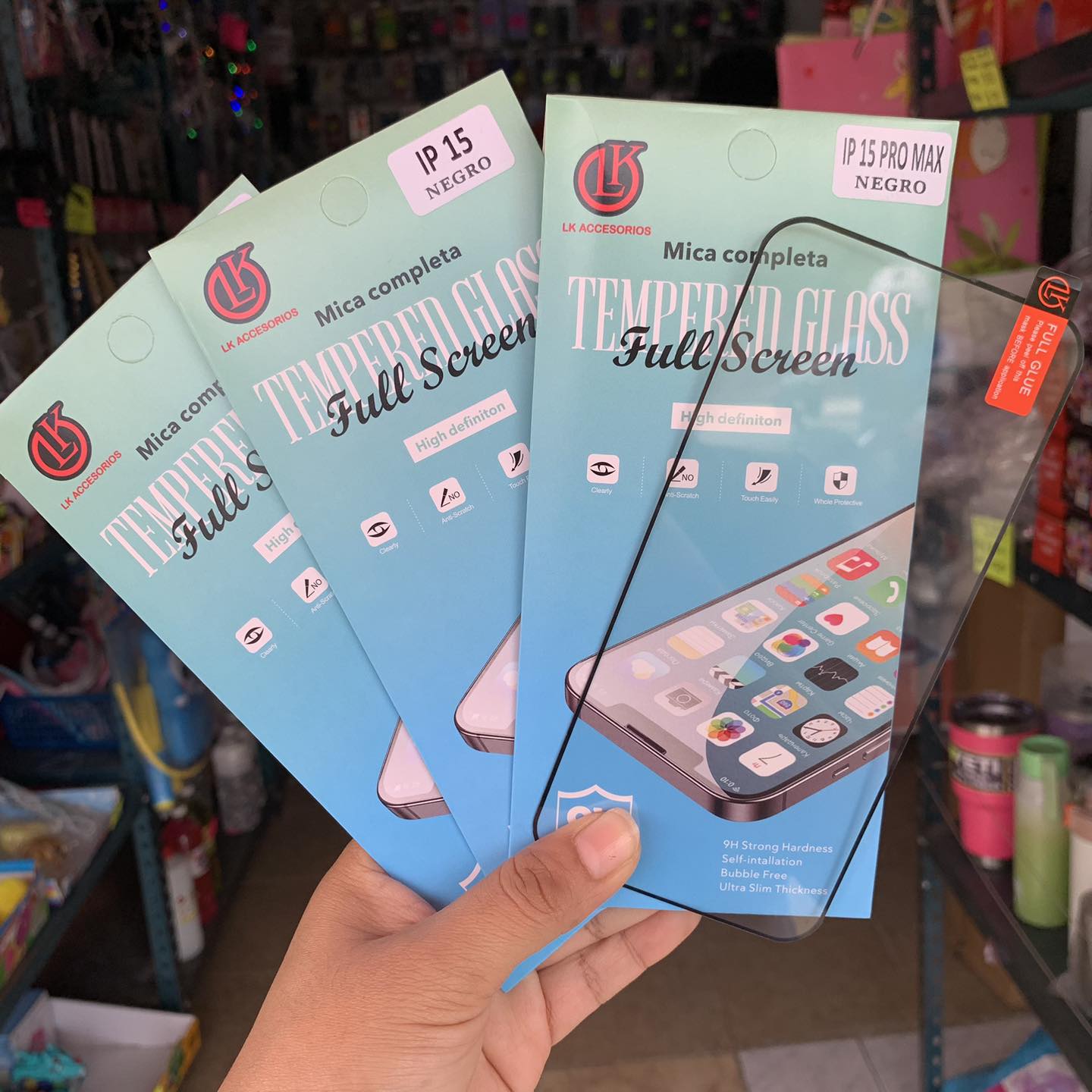 Mica 9D Para Iphone 15 Plus