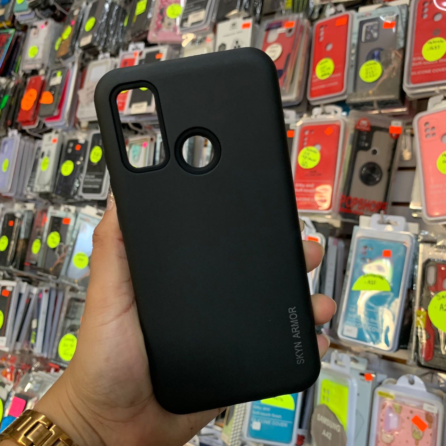 Funda Uso Rudo Para Huawei P Smart 2020