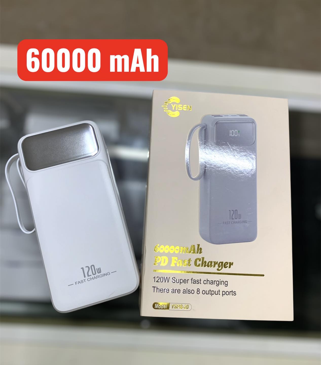 POWER BANK 60000 MAH YSPB-20