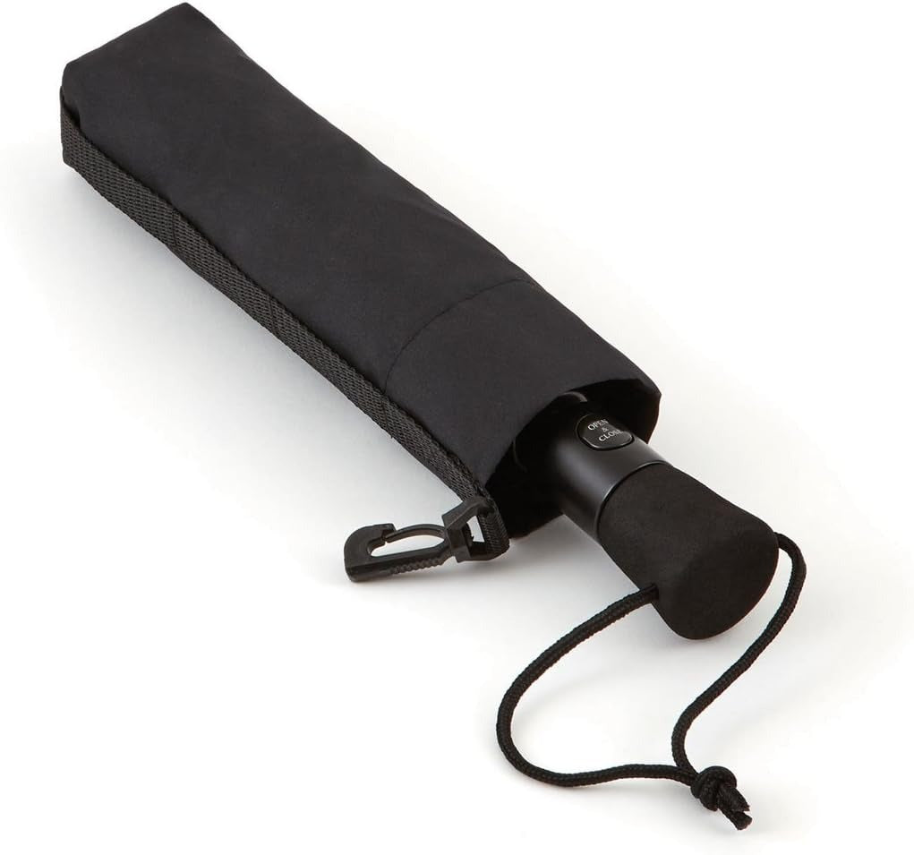 Sombrilla de bolsillo Compacto Negro HS-8010