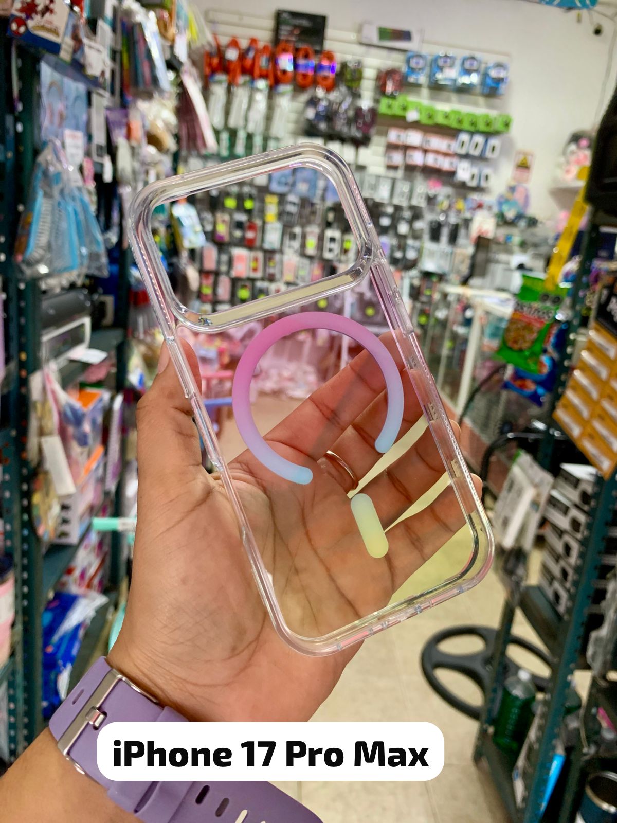 Funda Tornasol Para Iphone 17 Pro Max