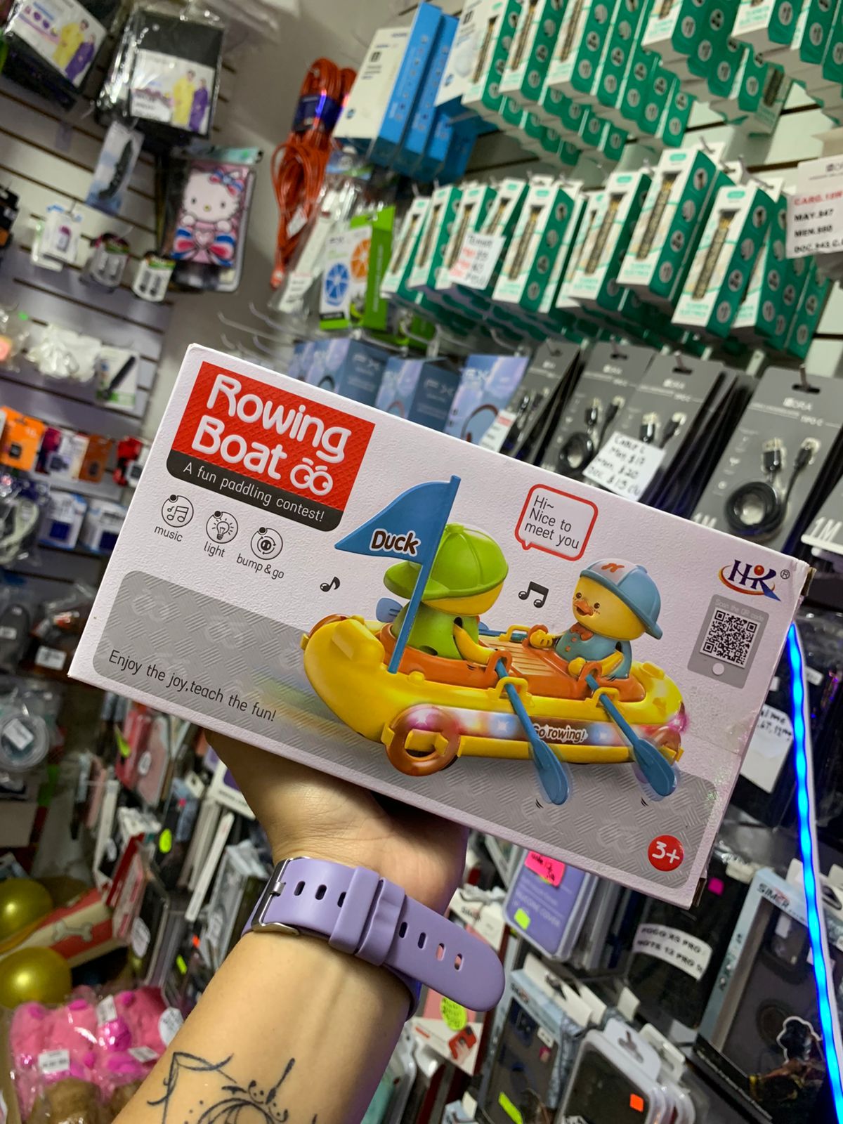 Juguete Barco Patito Musical 676B