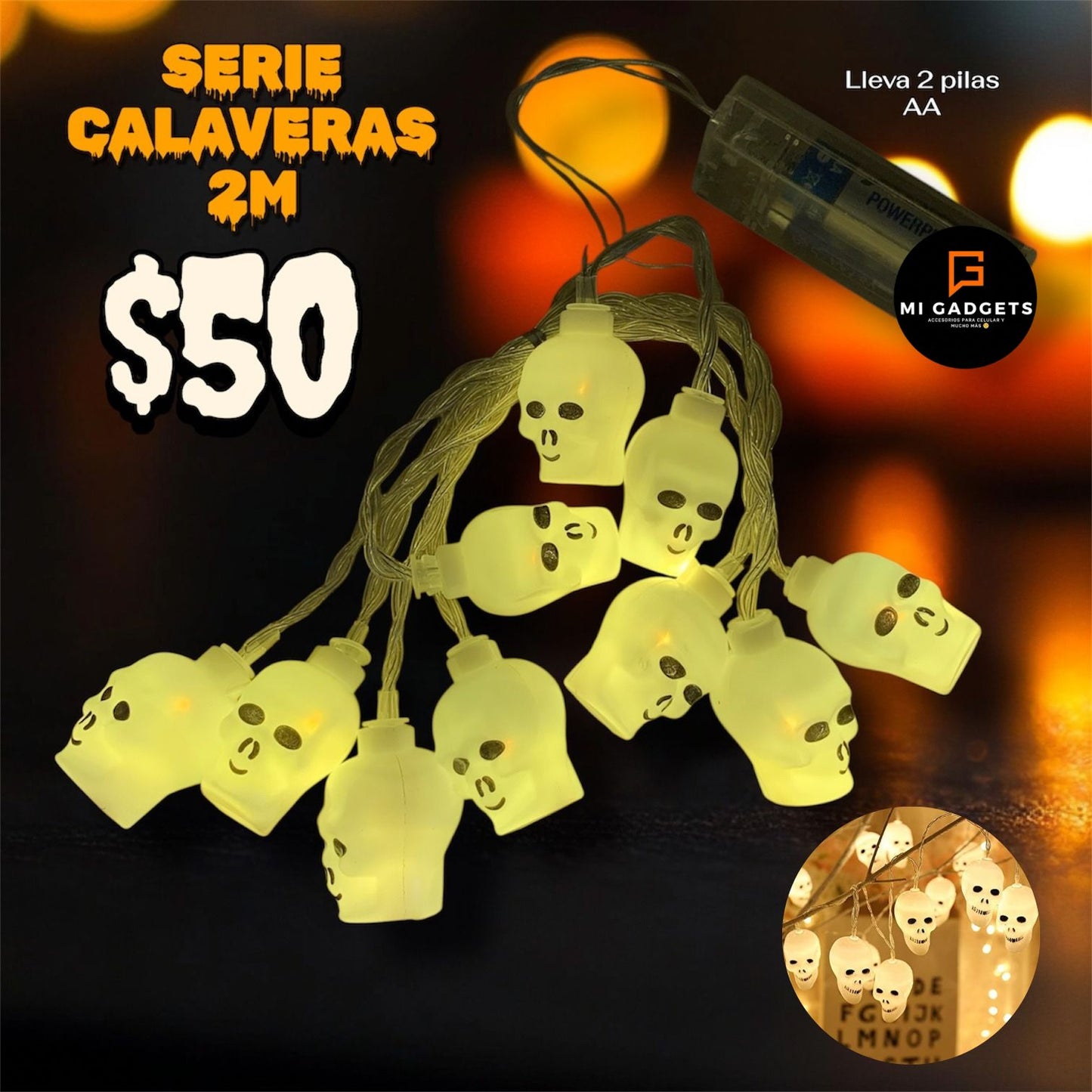 Serie Halloween Calavera