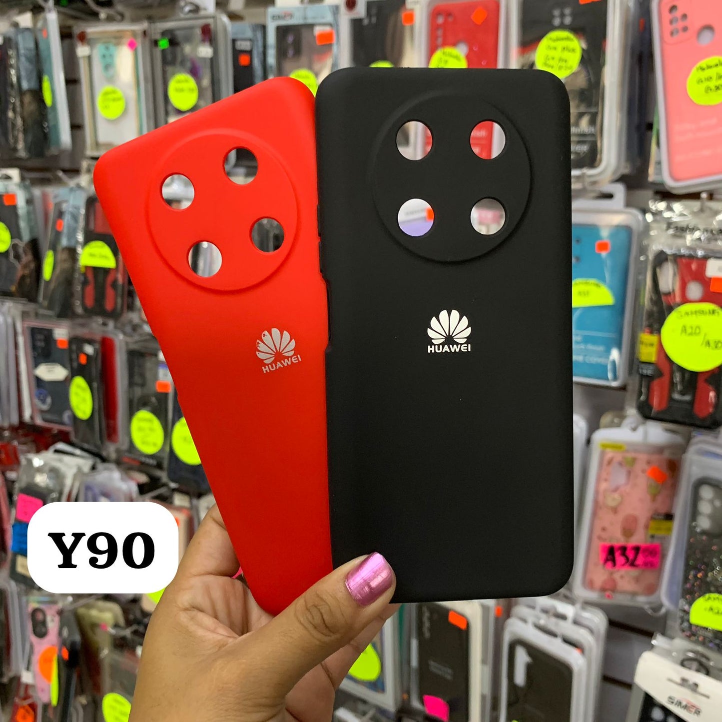 Funda Silicon Para Huawei Nova Y90