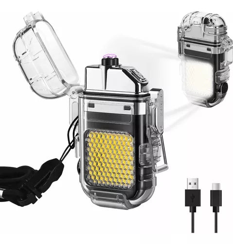 Linterna Pequeña Led Llavero Con Encendedor HJ-183