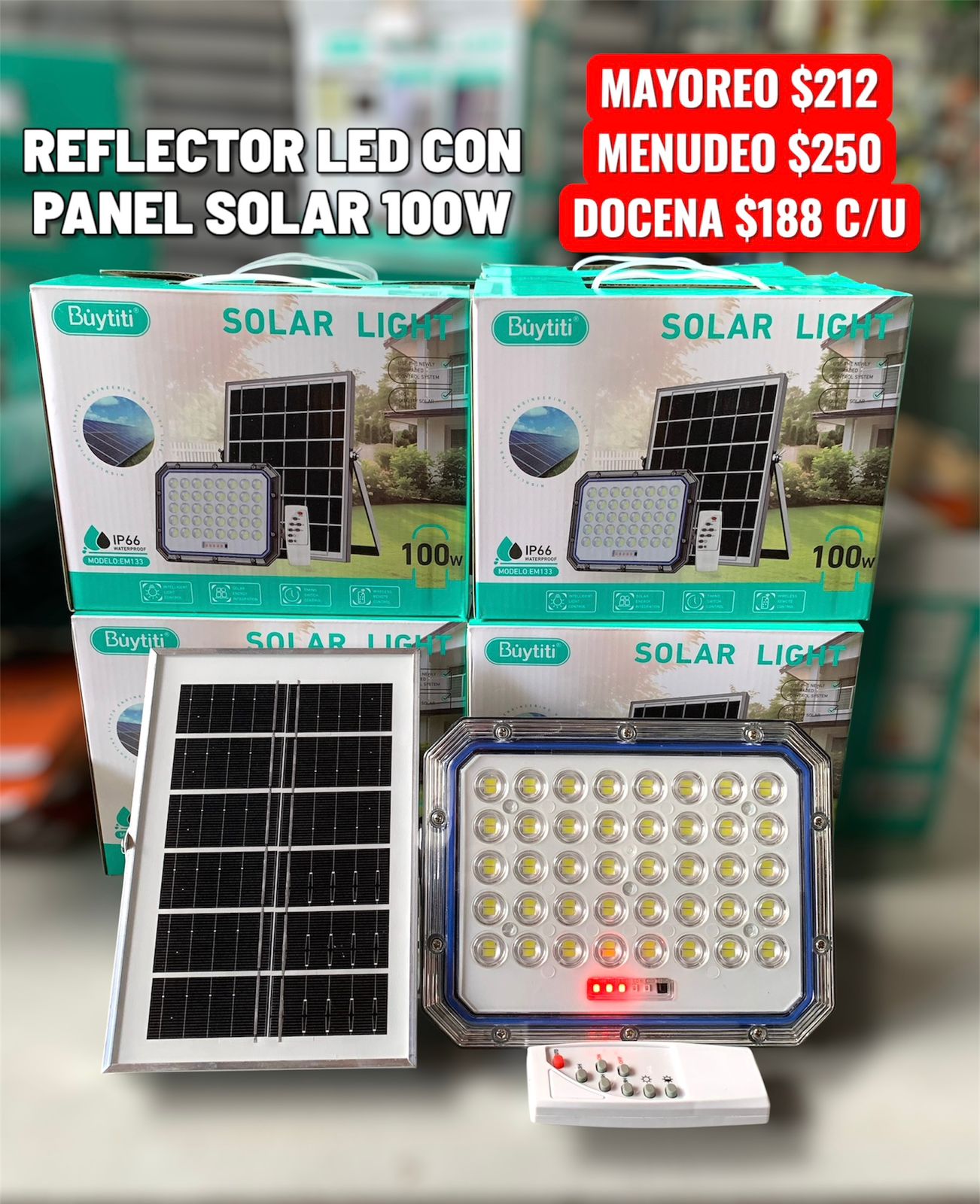 Reflector 100W EM133