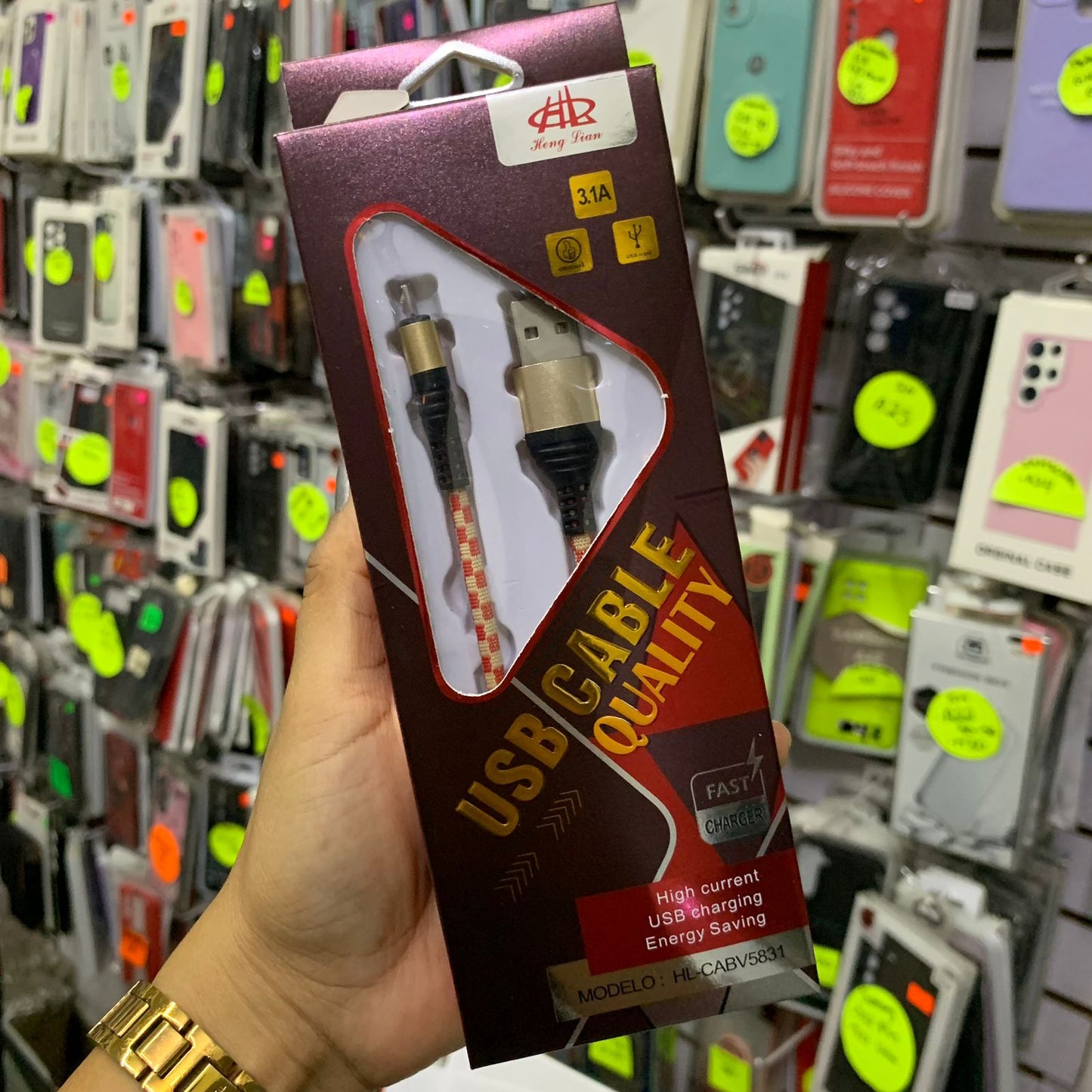 Cable De Carga Entrada V8 HL-CABV5831