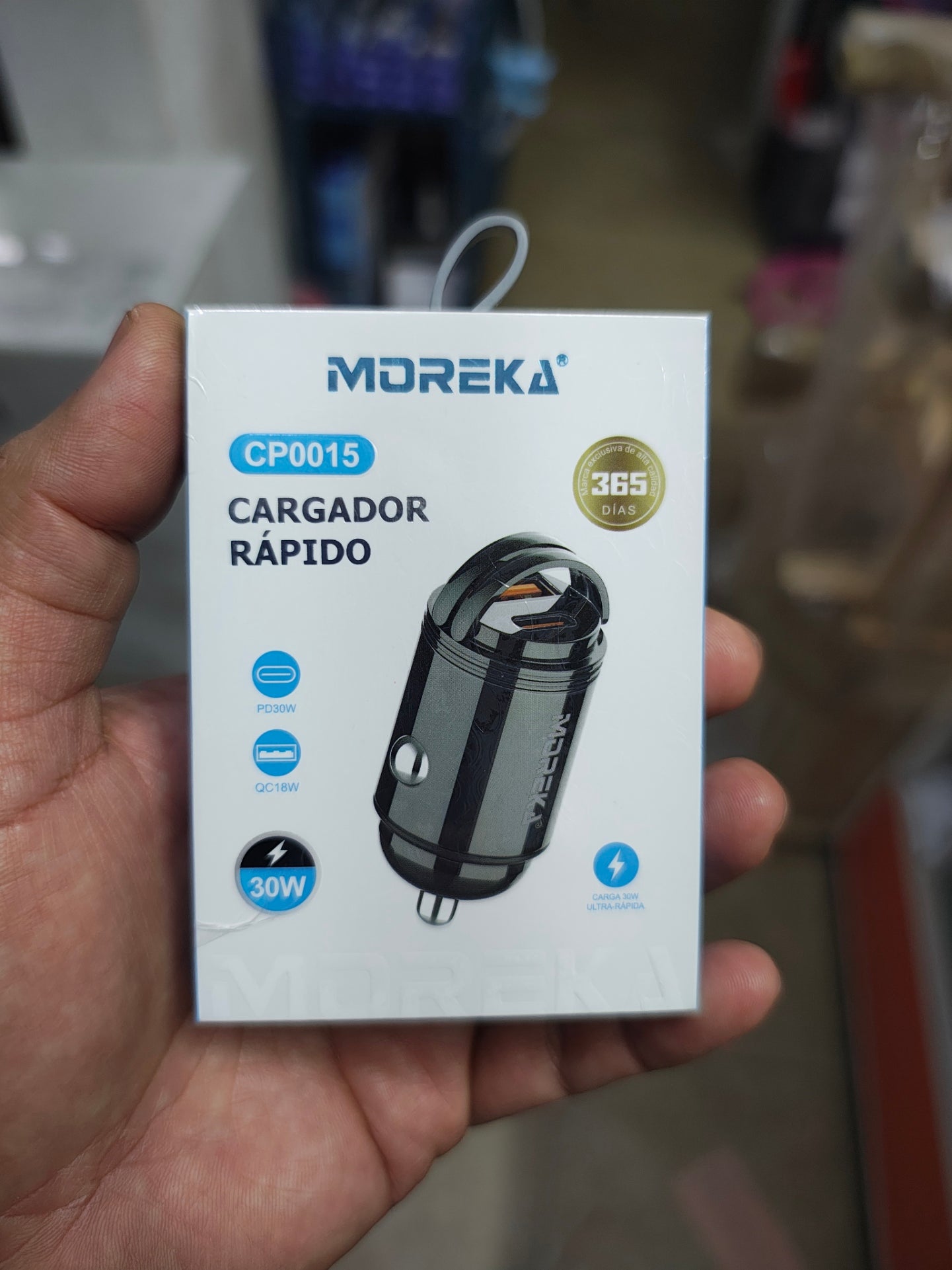 Cargador Para Carro Auto MOREKA CP0015