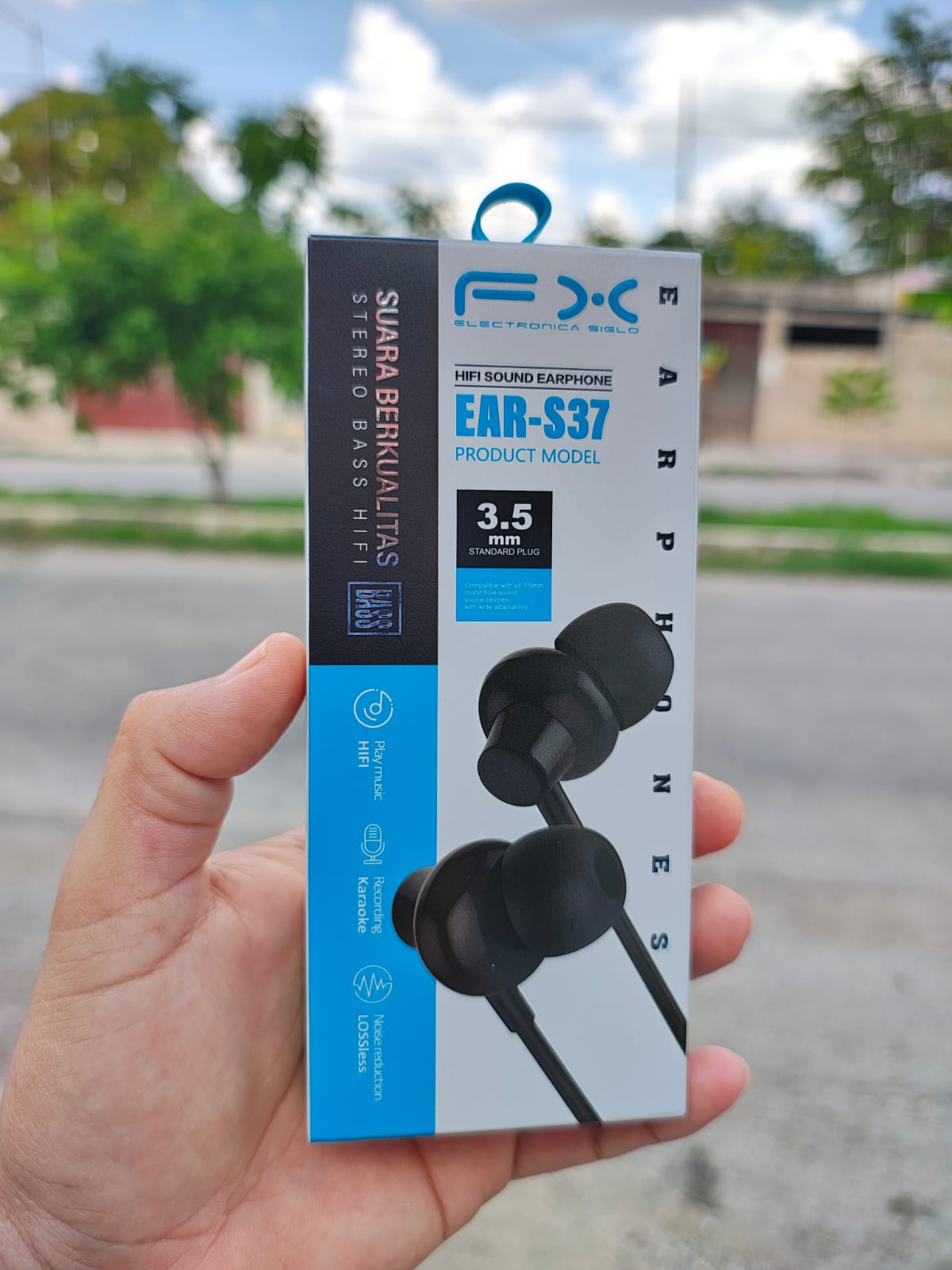 Audífonos FX EAR-S37 3.5mm