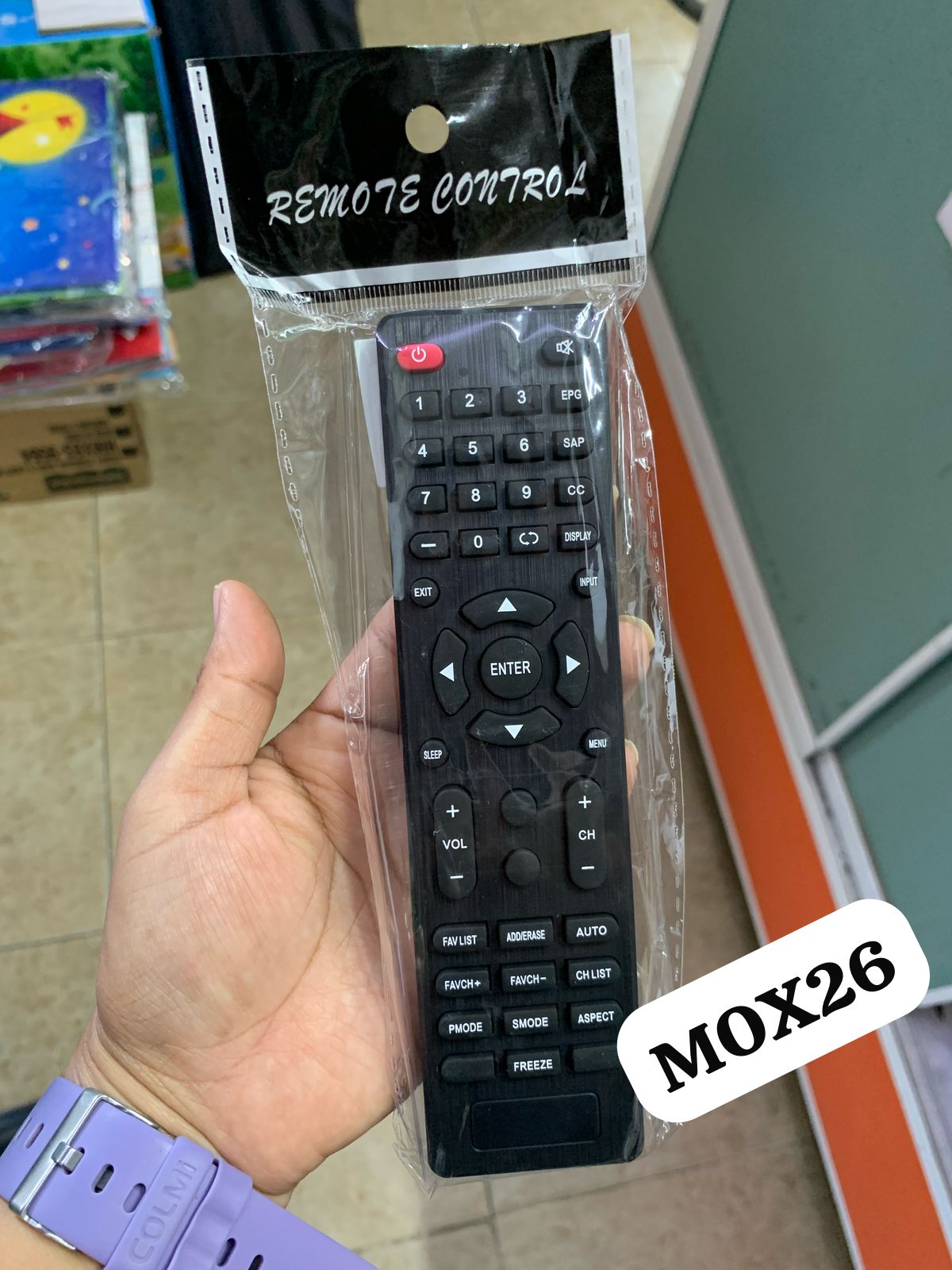 CONTROL REMOTO UNIVERSAL PARA TV USARTMT