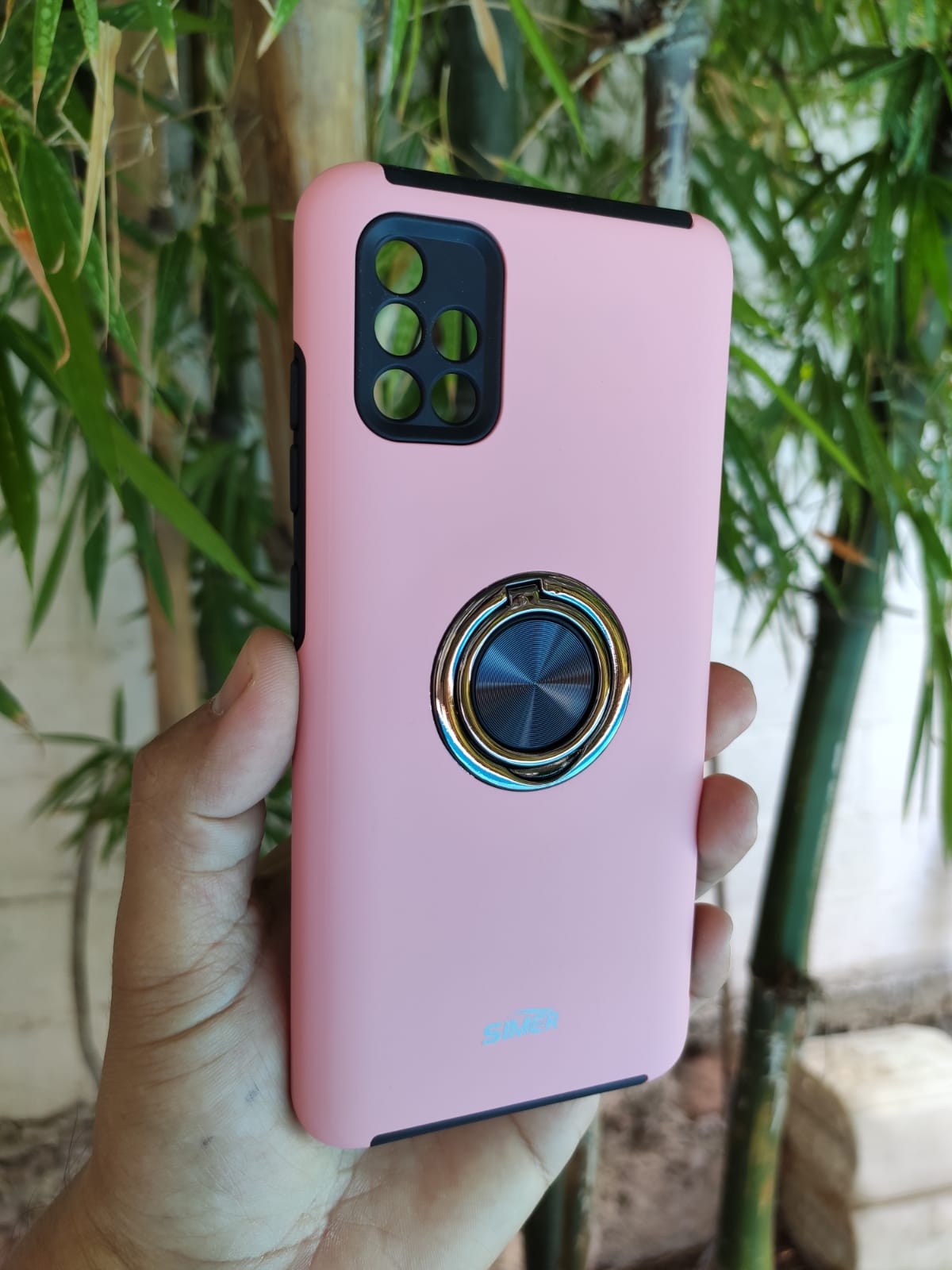 Funda Uso Rudo Anillo Simer para Samsung A51