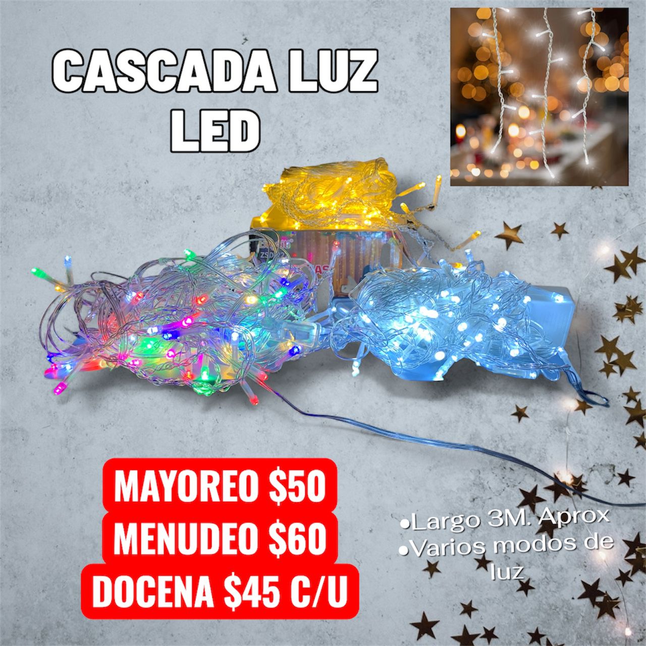 Cascada Luz Led ZSD-222