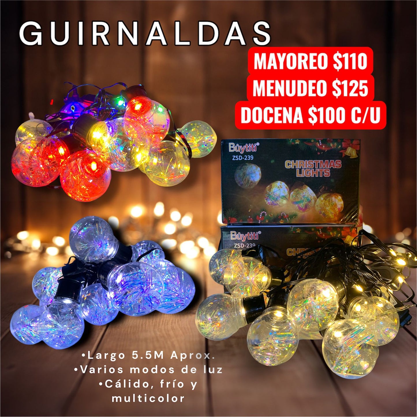 Guirnalda 5.5M ZSD-239