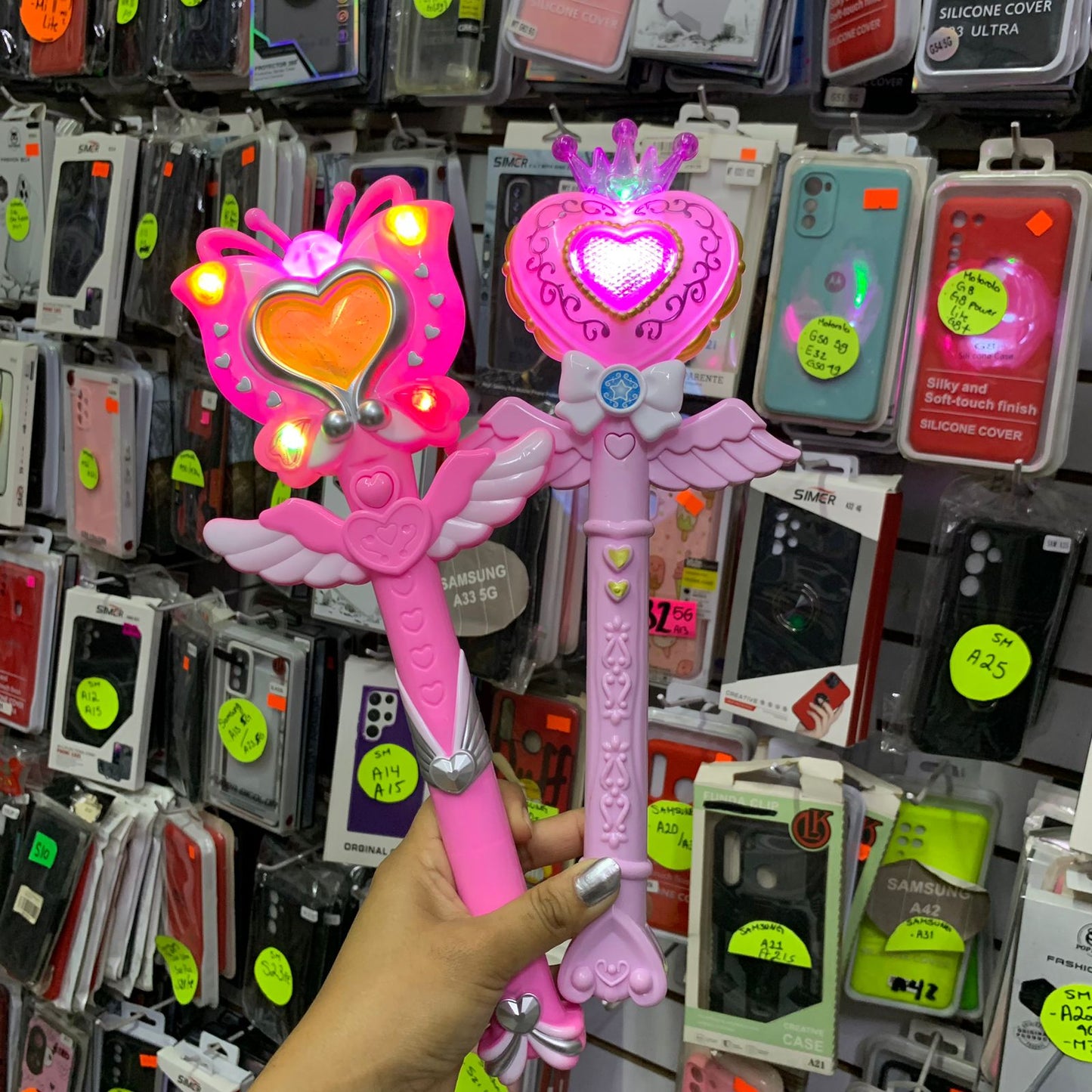 Espada Setro de Princesa Con Luz Y Sonido