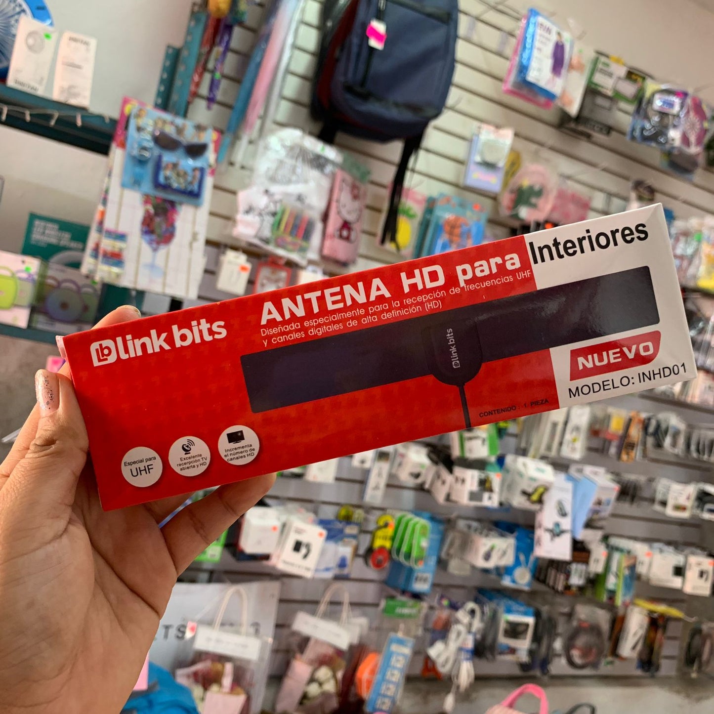 Antena Para TV HD Interior INHD01