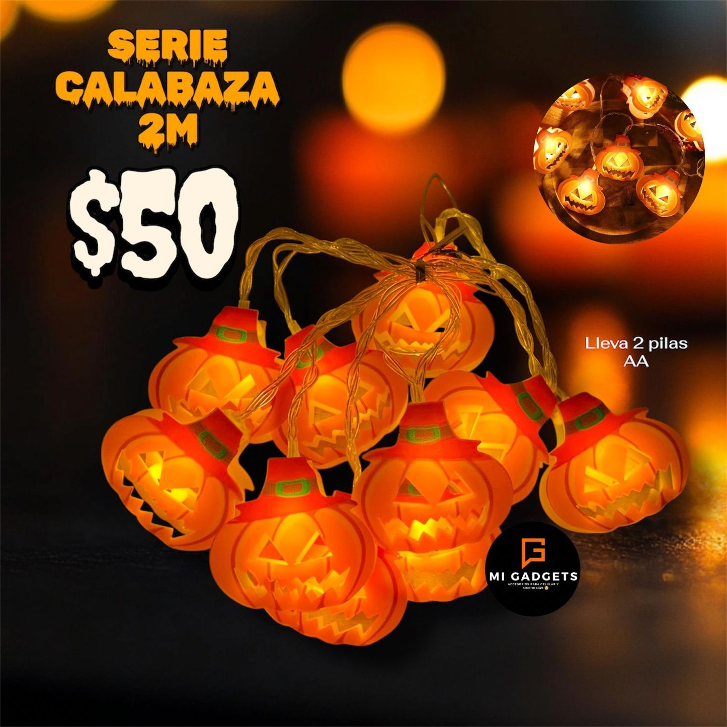 Serie Halloween Calabaza