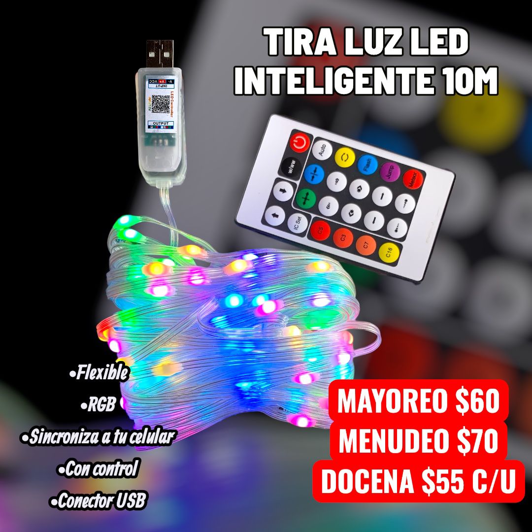 Tira RGB Inteligente LED-3810