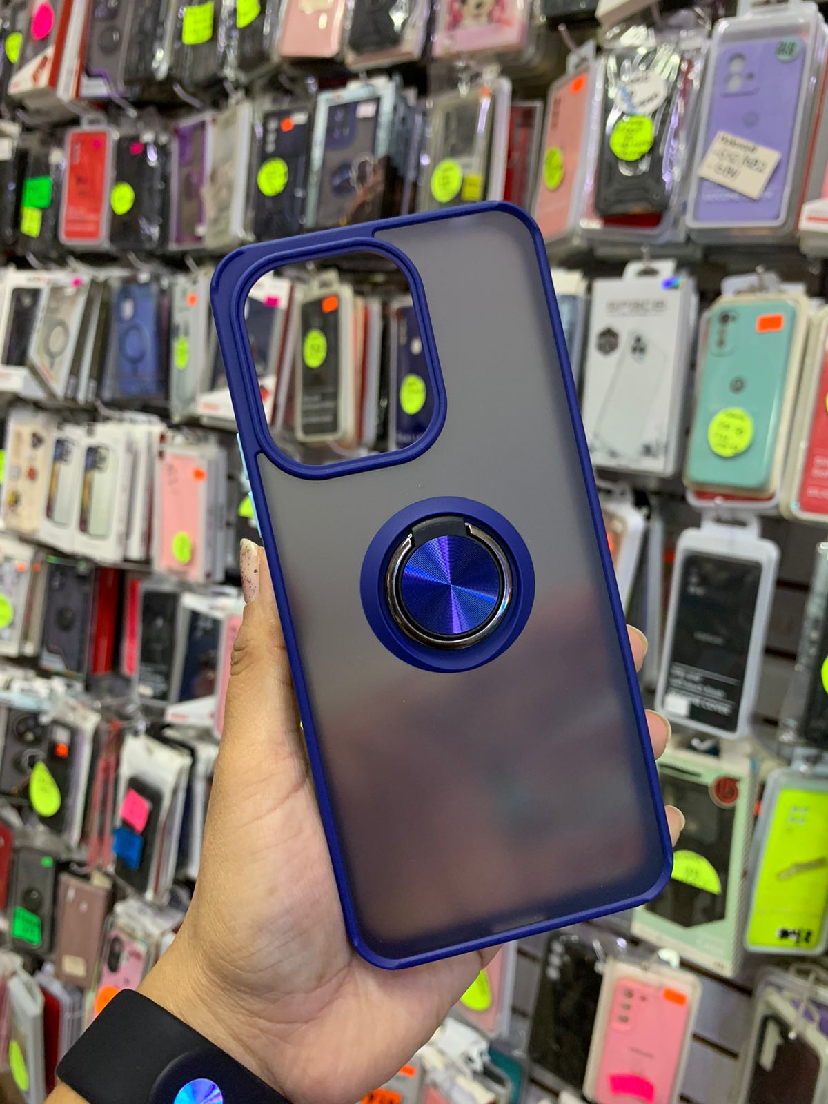 Funda Uso Rudo Anillo Para Xiaomi Redmi 13 4G