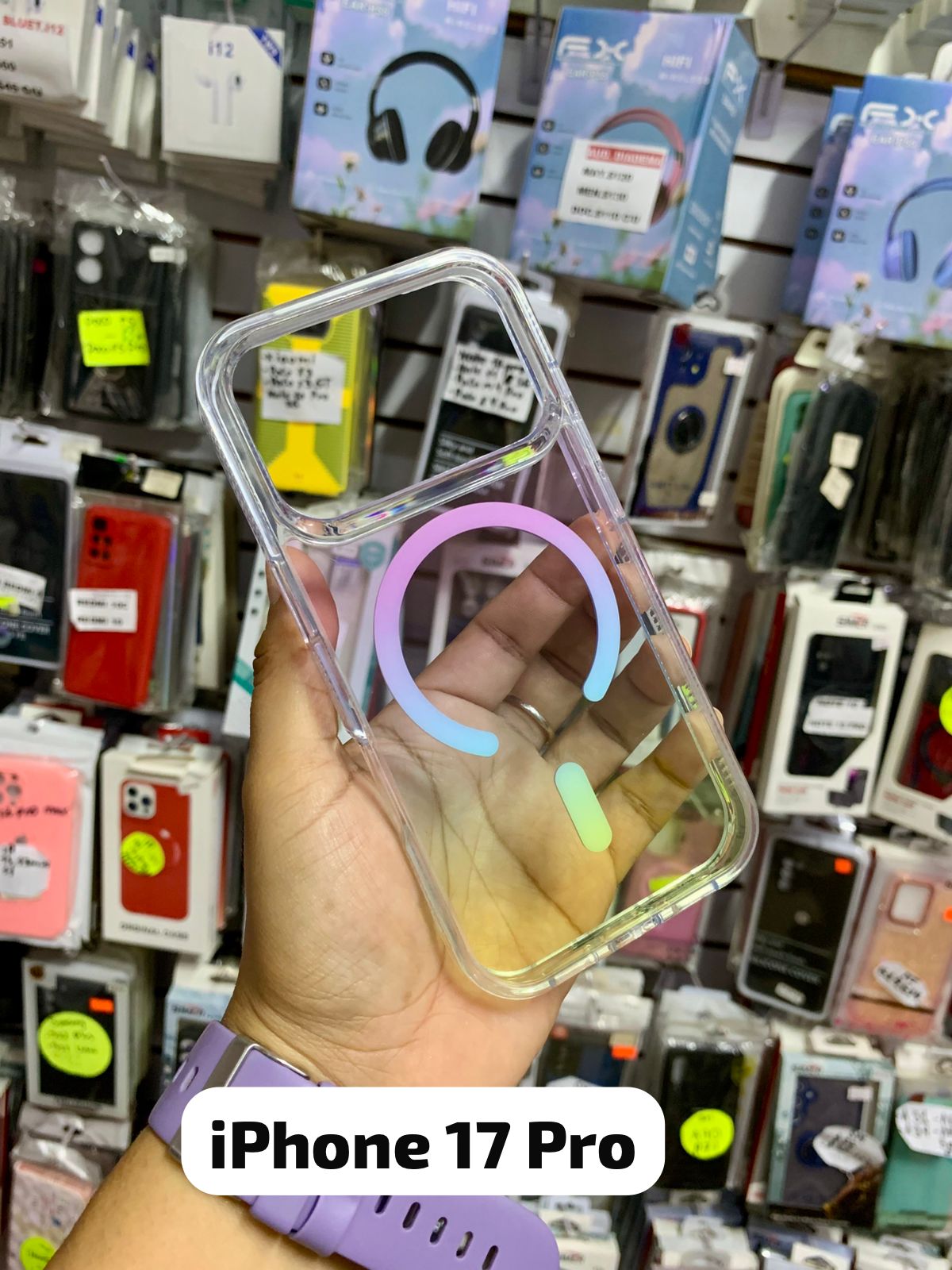 Funda Tornasol Para Iphone 17 Pro