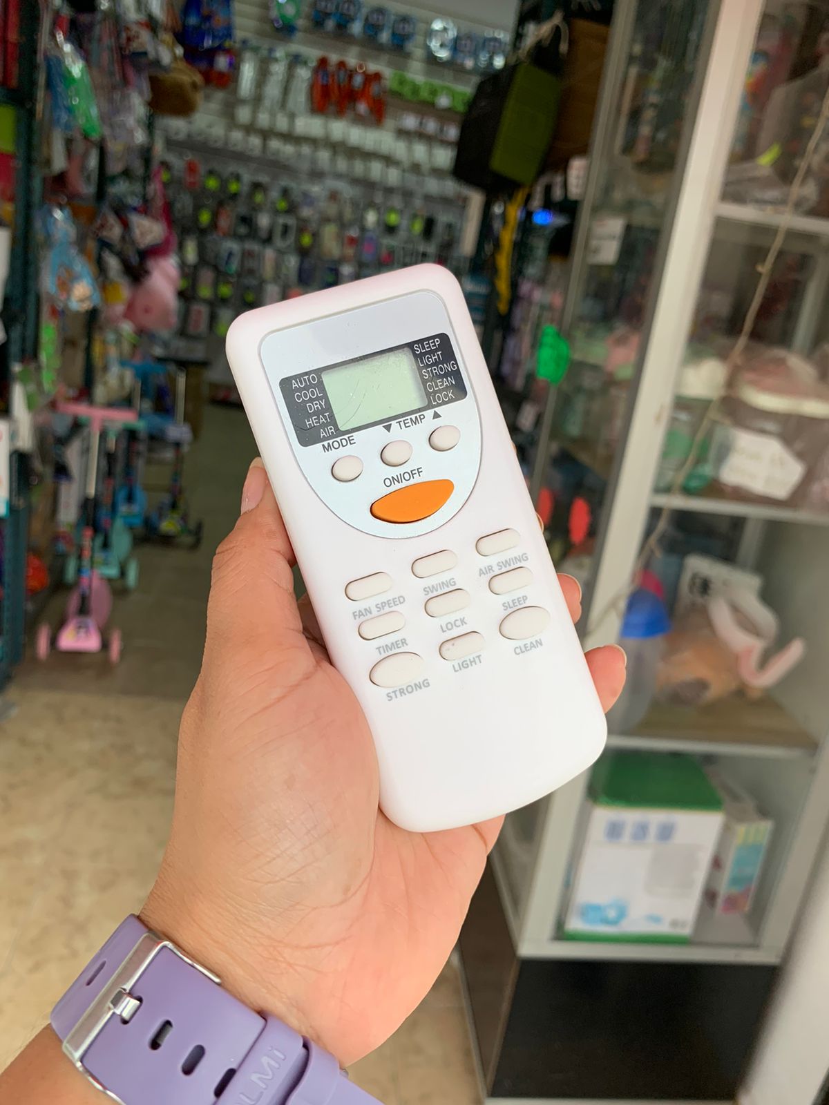 CONTROL UNIVERSAL PARA AIRE ACONDICIONADO