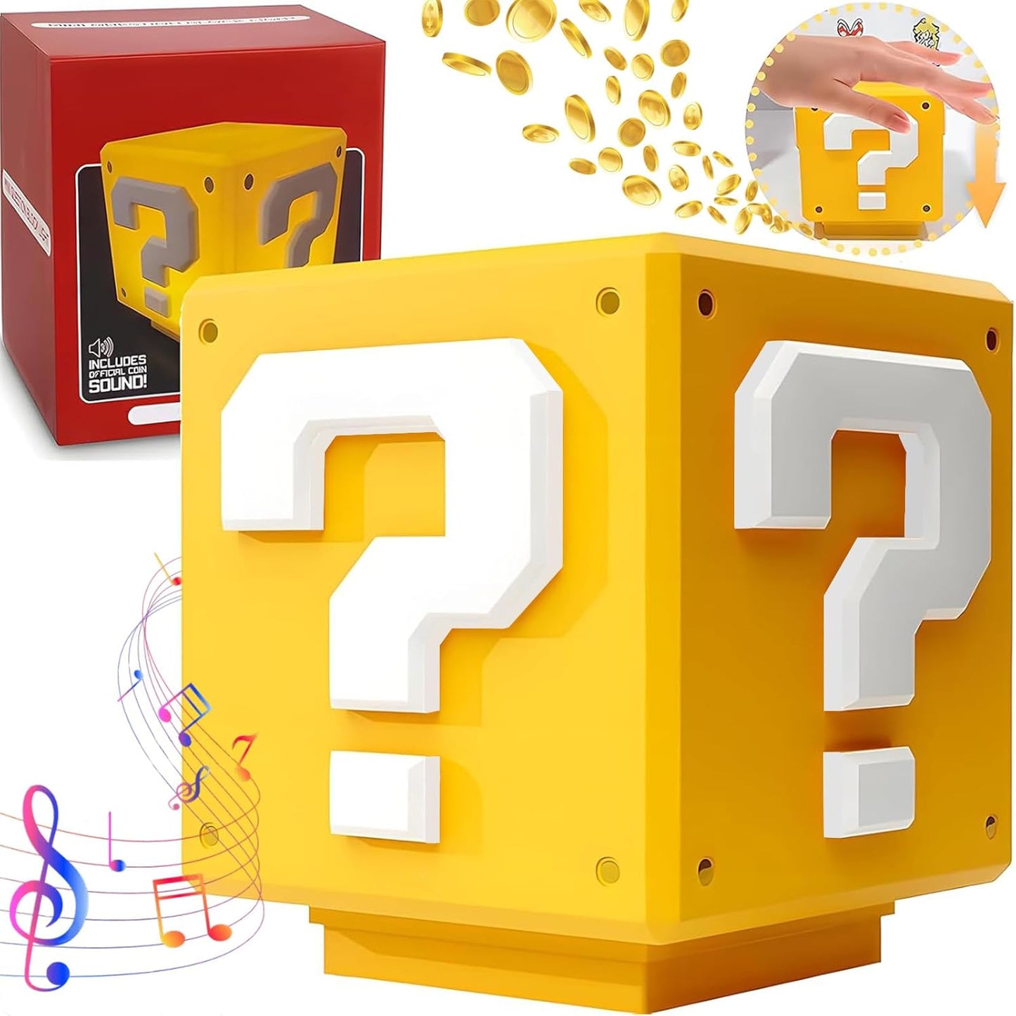 Lampara LED Mario Recargable Con Sonido AZMQ022 MARIO BROS