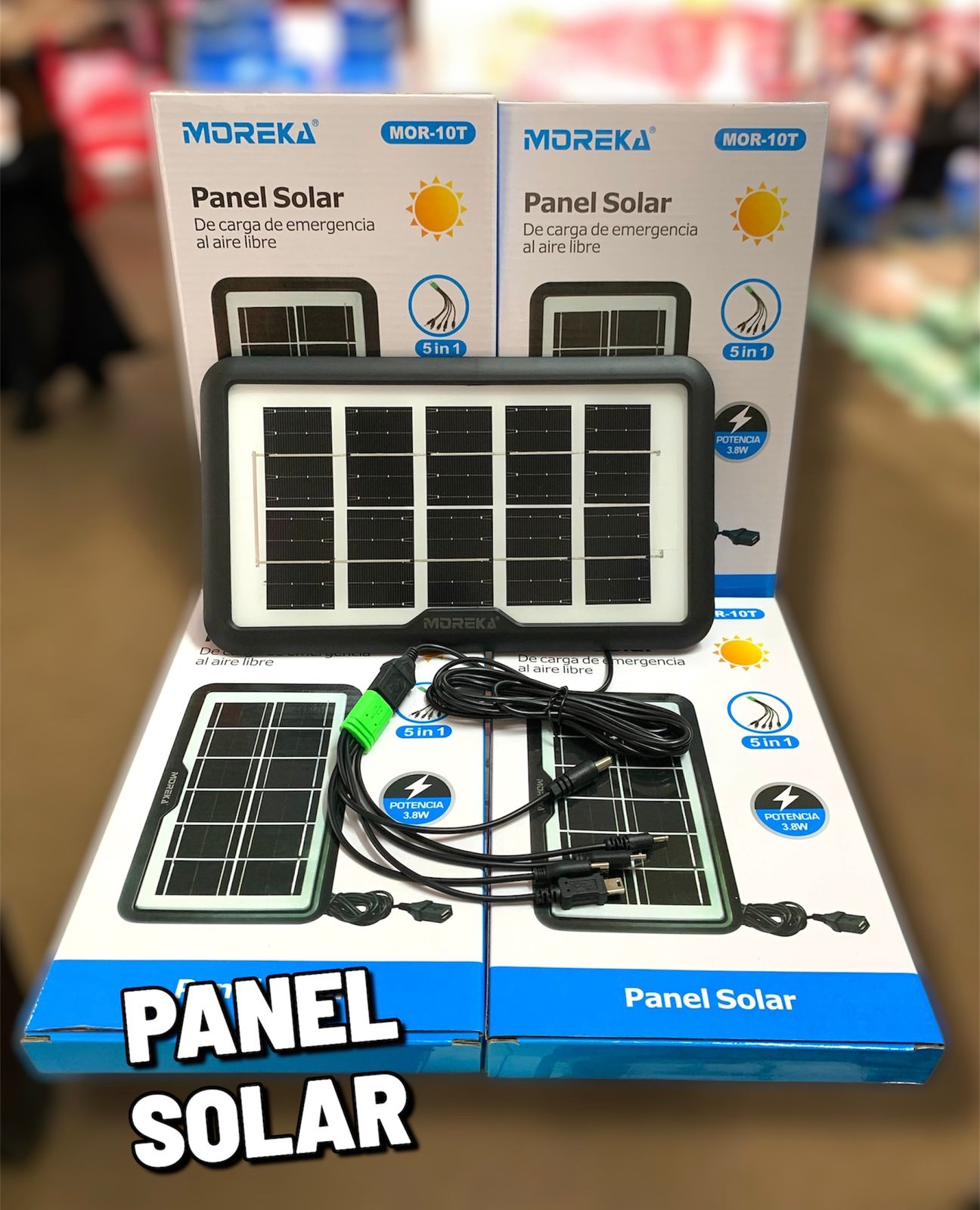 Panel Solar 3.8W MOR-10T (ABA)