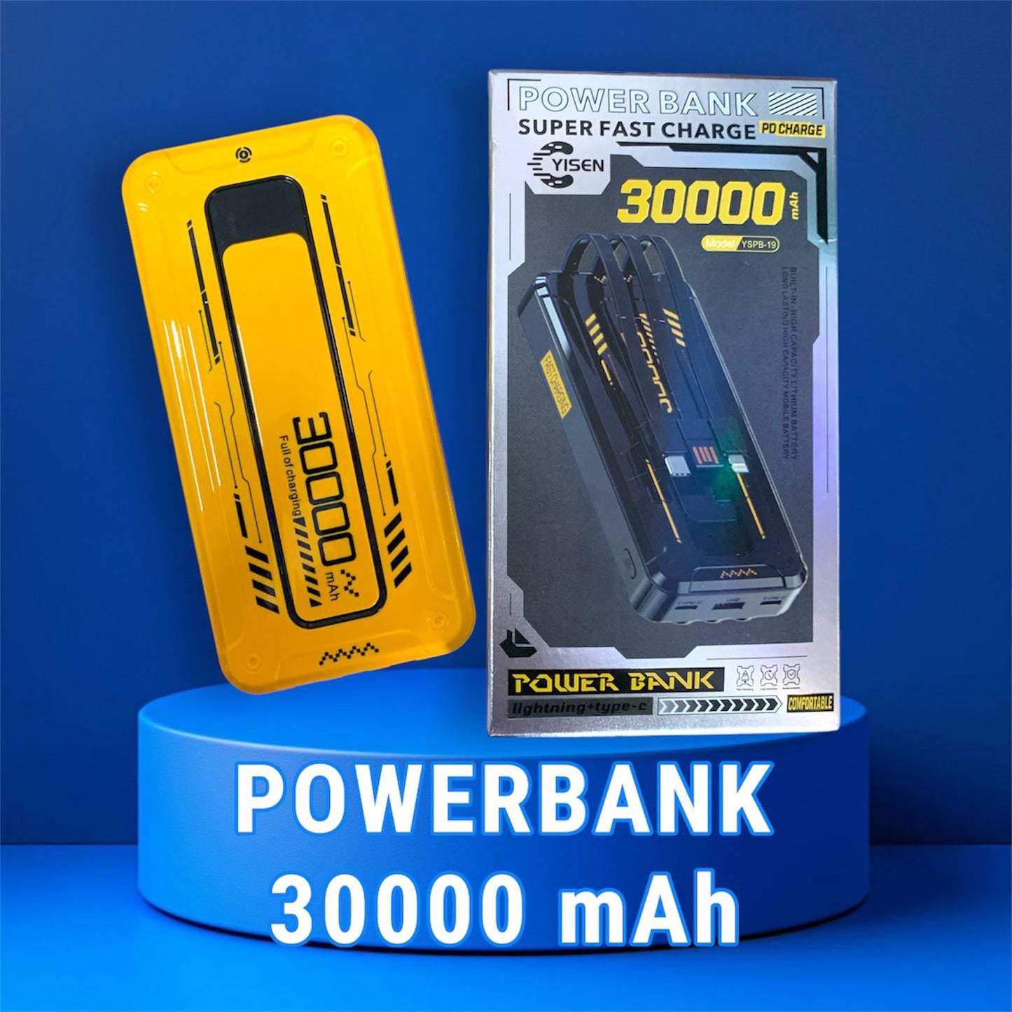 POWER BANK 30000 mAh YSPB-19