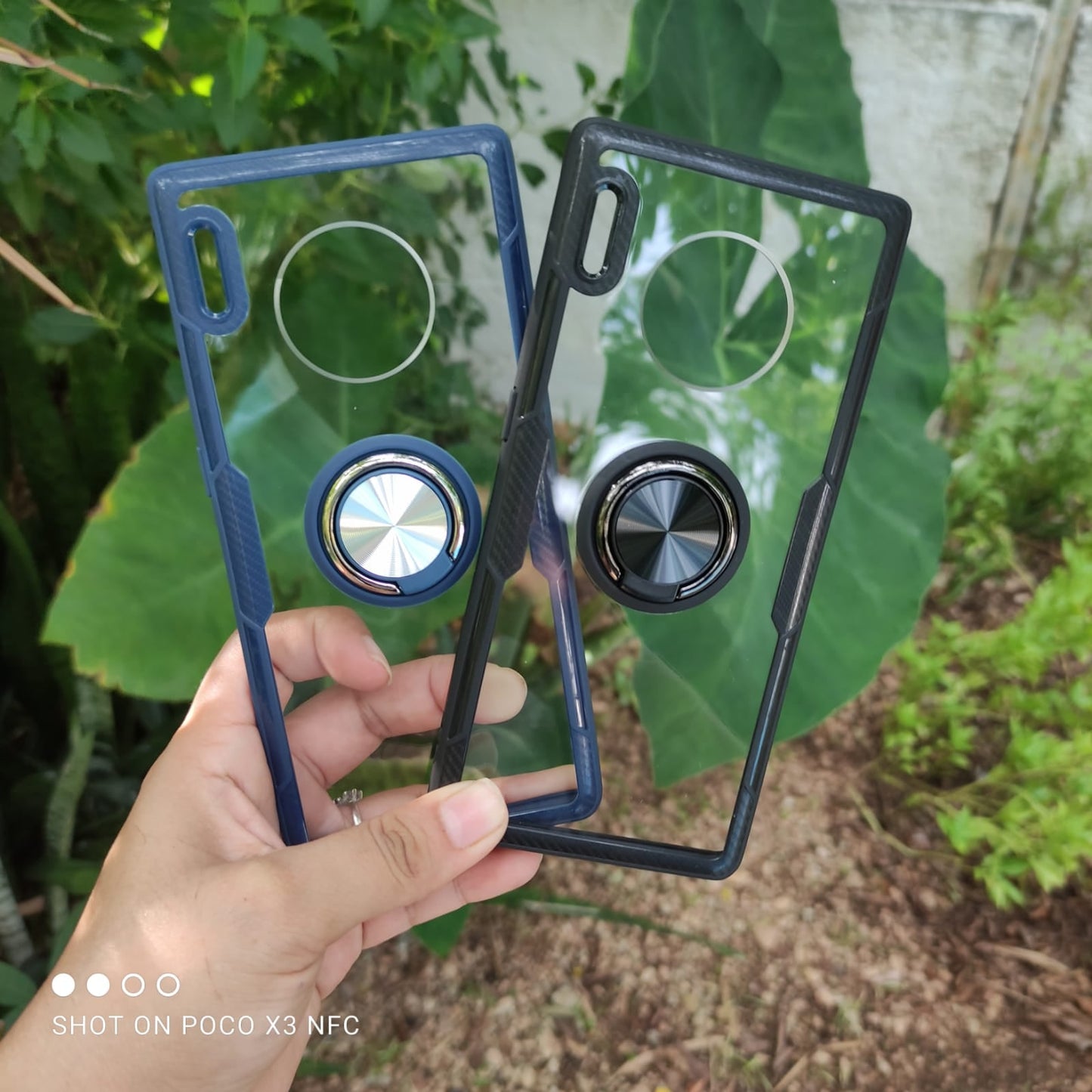 Funda Uso Rudo Transparente Anillo Para Huawei Mate 30