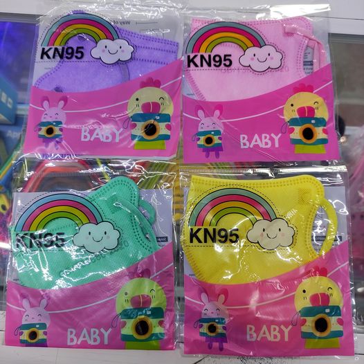 KN95 COLORES INFANTIL