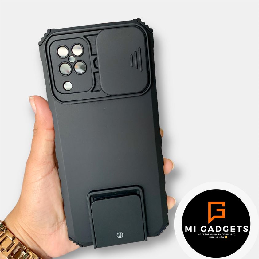 Funda Uso Rudo Con Soporte Para Samsung A12