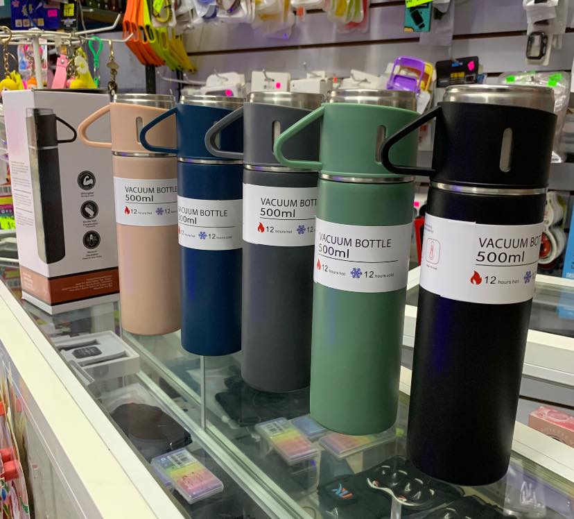 Termo Con 1 Taza Acero Inoxidable (ASOC)