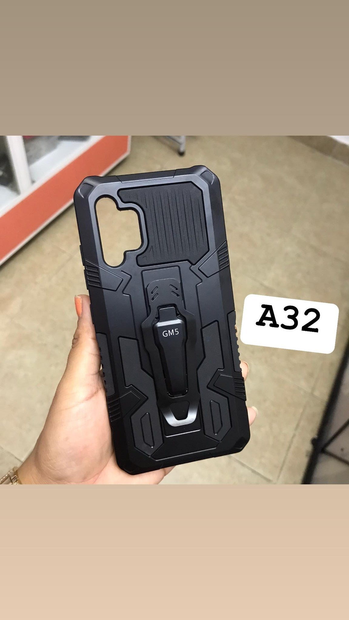Funda Uso Rudo Con Clip Para Samsung A32 4g