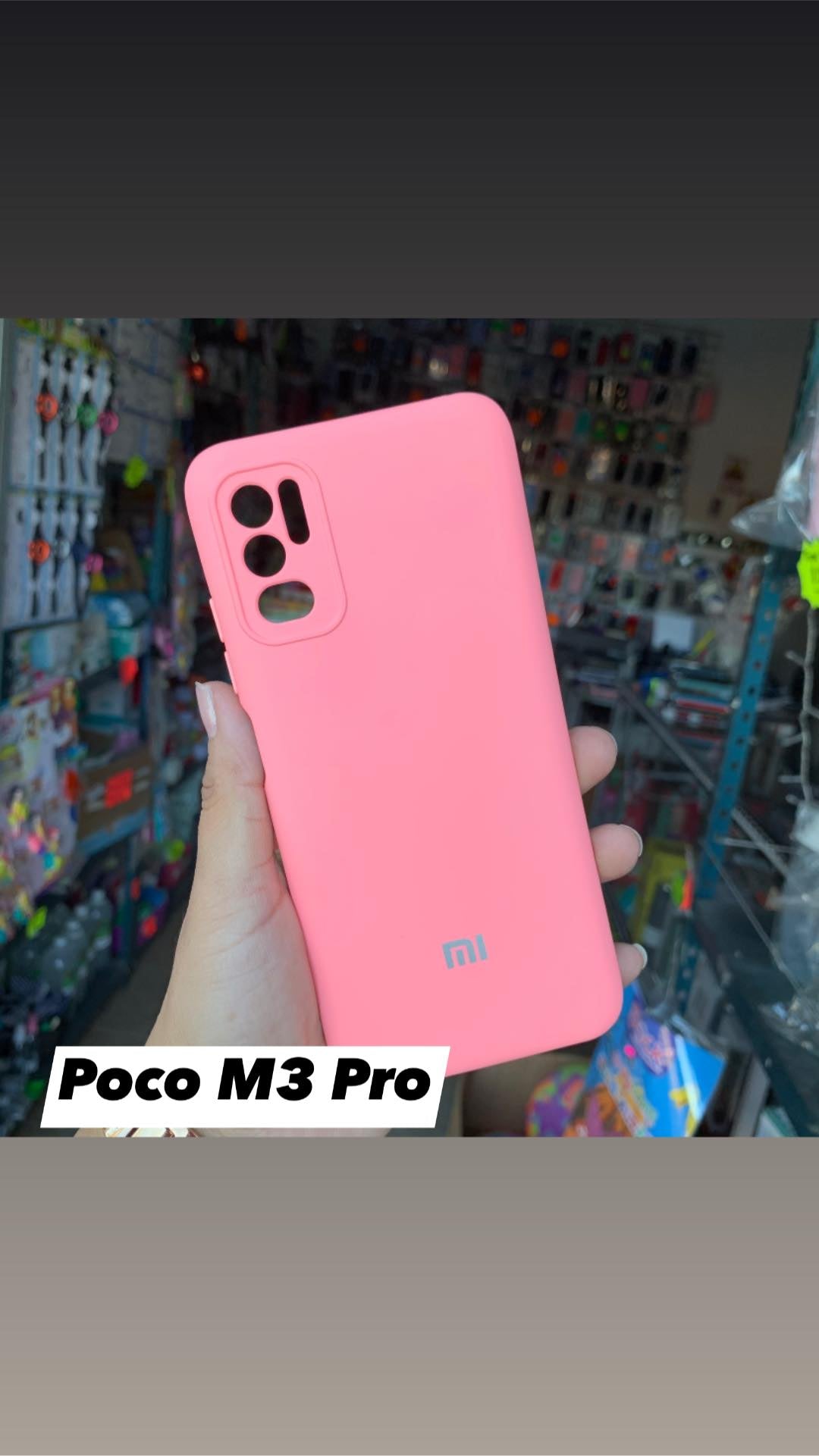Funda Silicon Mi Para Xiaomi Poco M3 Pro