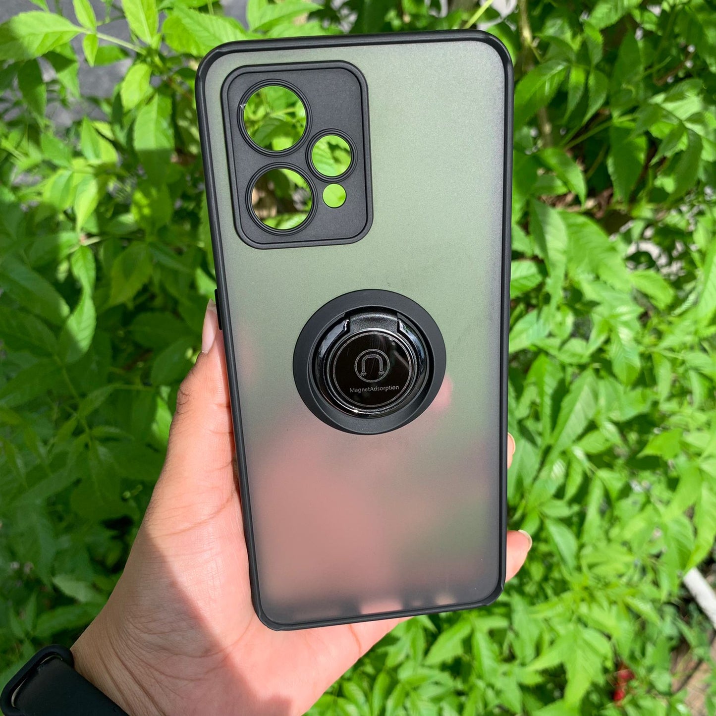 Funda Uso Rudo Anillo Para Realme 9 Pro Plus