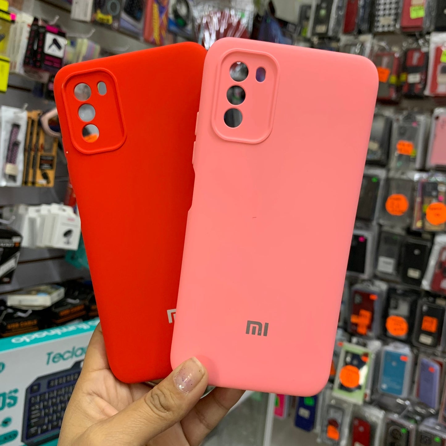 FUNDA SILICONA TIPO ORIGINAL PARA XIAOMI POCO M3 POCOPHONE M3