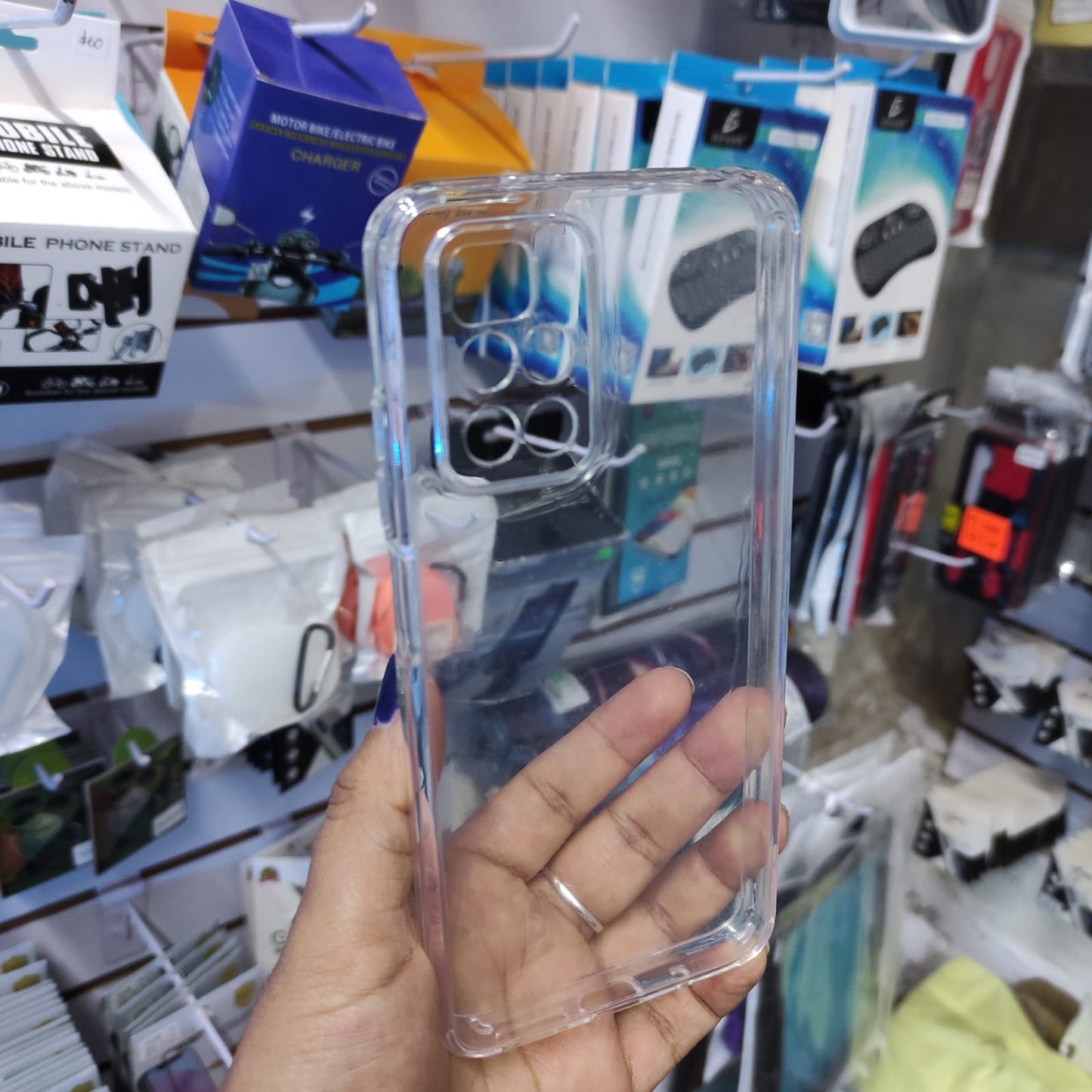 FUNDA ACRILICO TRANSPARENTE IC PARA XIAOMI REDMI 10