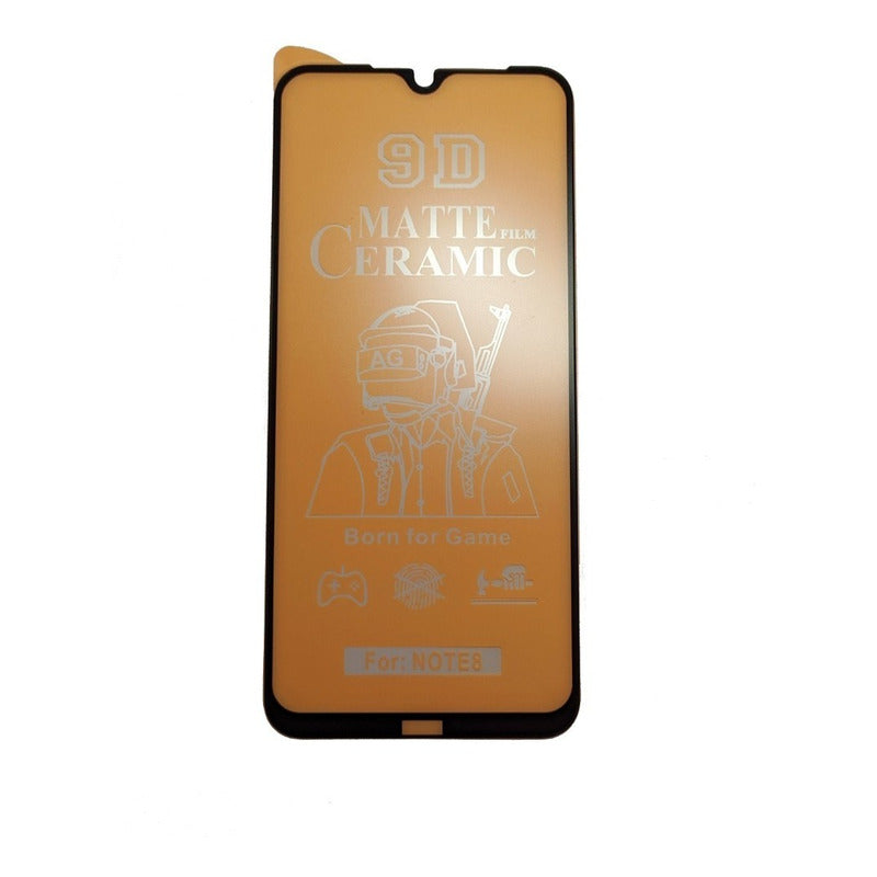 Mica Templada Full Cover 9d Ceramica Realme C3, A15,