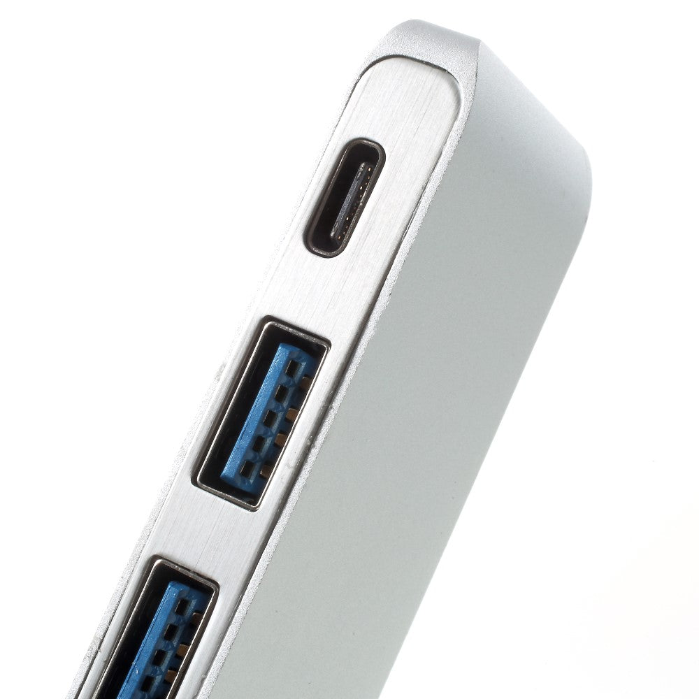 Adaptador Hub USB Tipo C a Tipo C USB3.0 Lector de tarjetas SD Card MicroSD