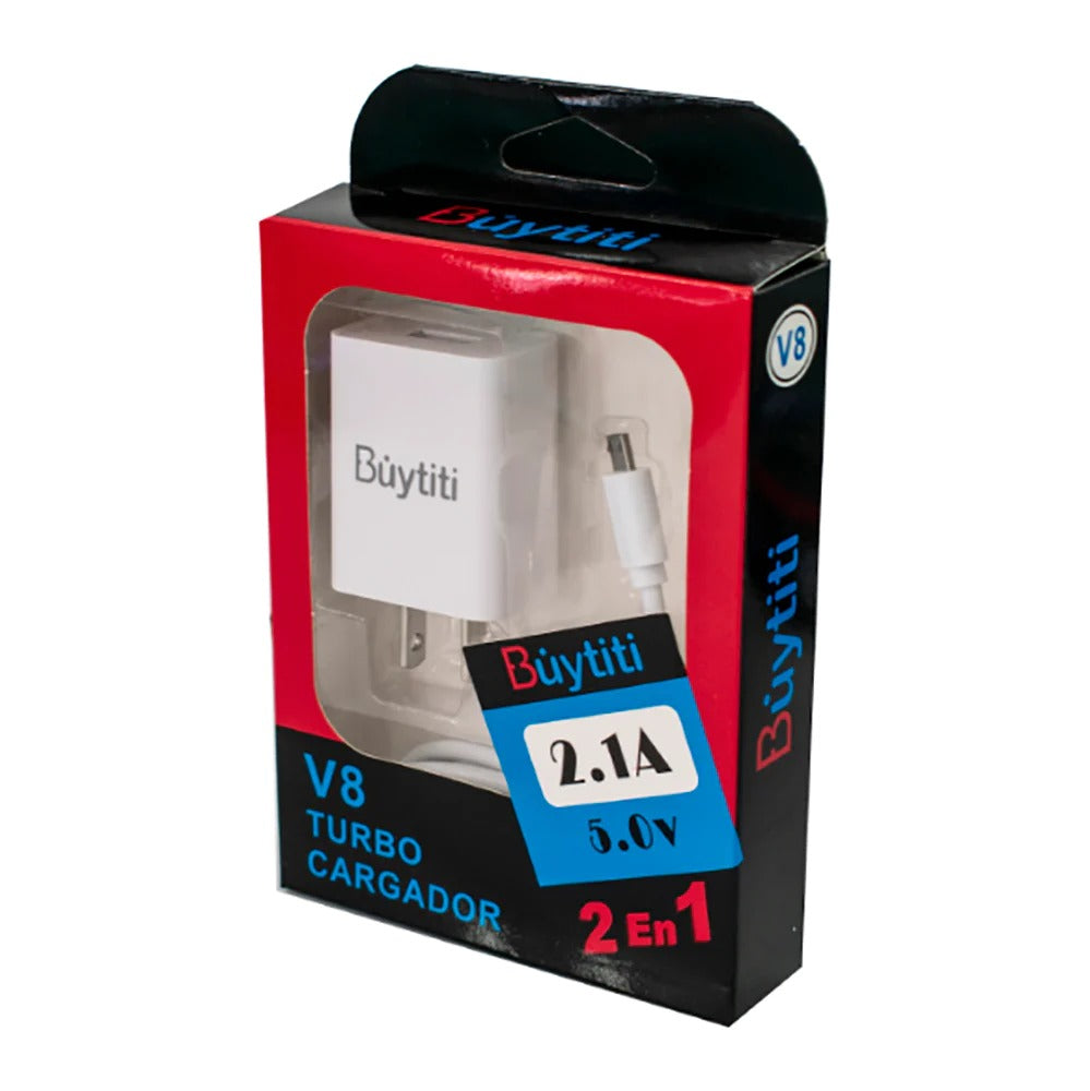 Cargador V8 Buytiti 2.1A