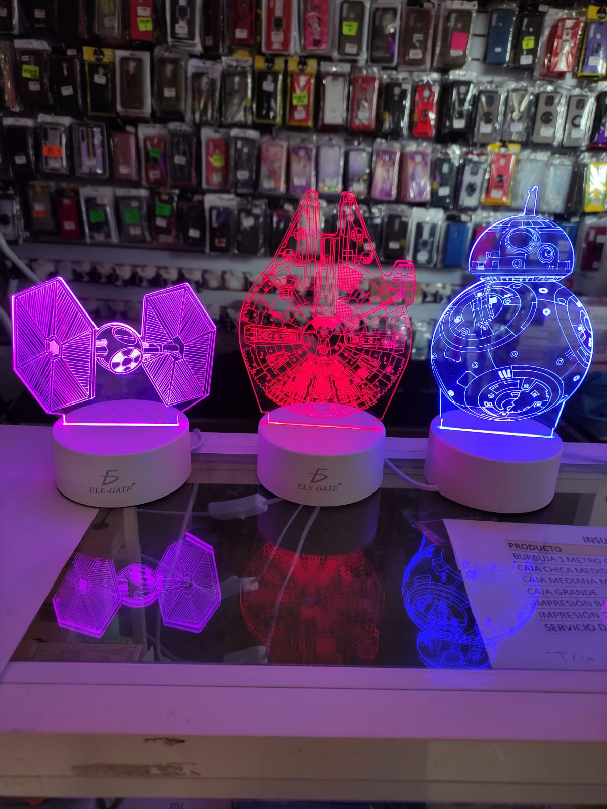 Lampara 3D Led Diseños