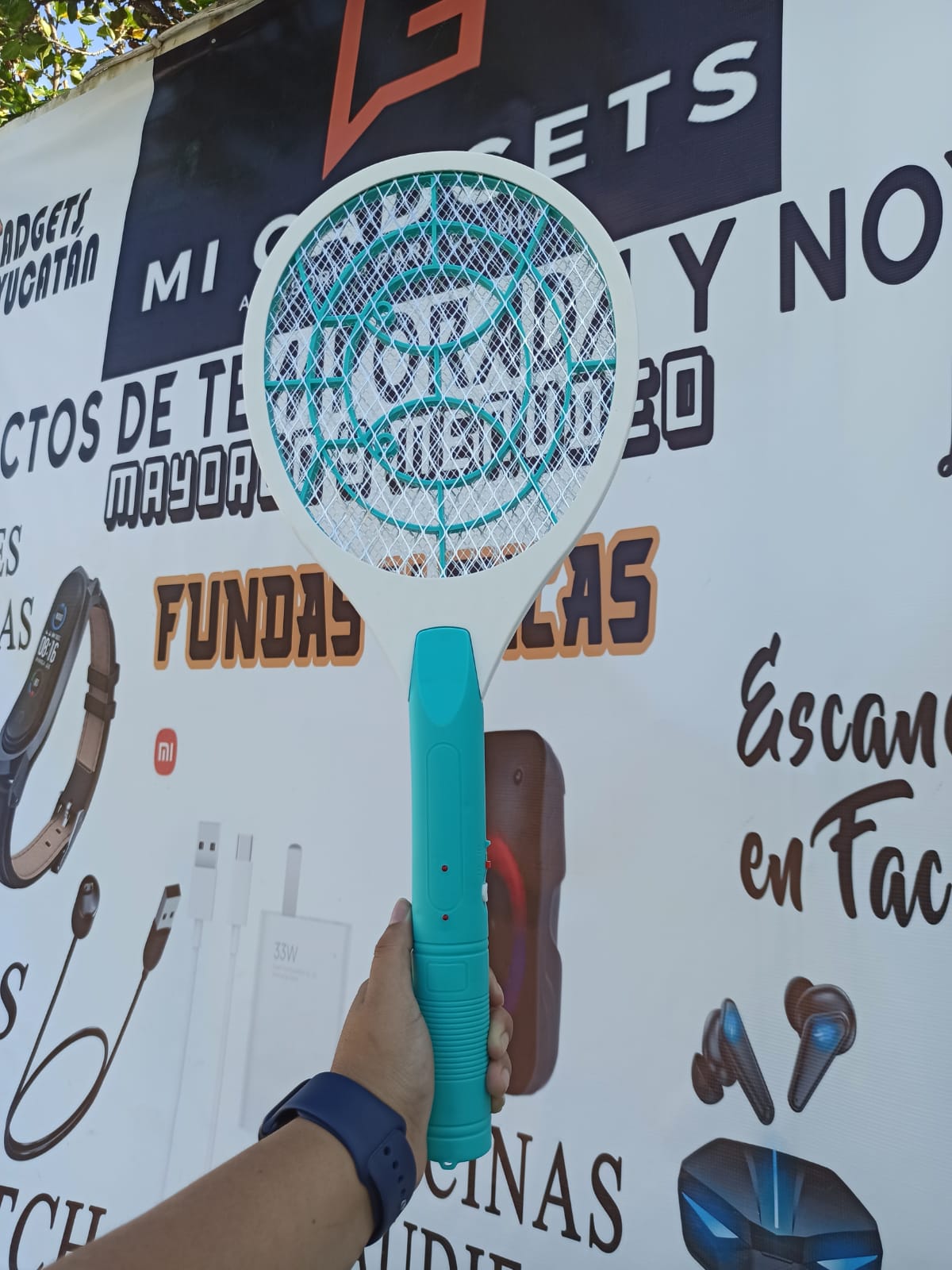 Raqueta Anti insecto Recargable HX-858