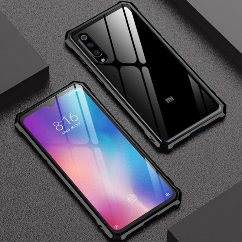 Funda Marco Metalico Con Parte Trasera Glass Xiaomi Mi 9
