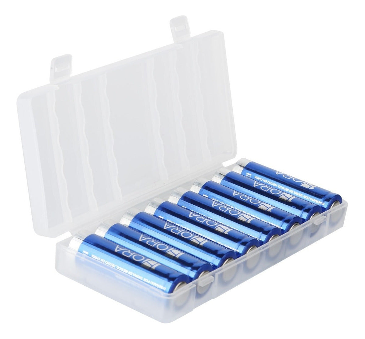 8 Baterías pilas alcalinas AA con estuche