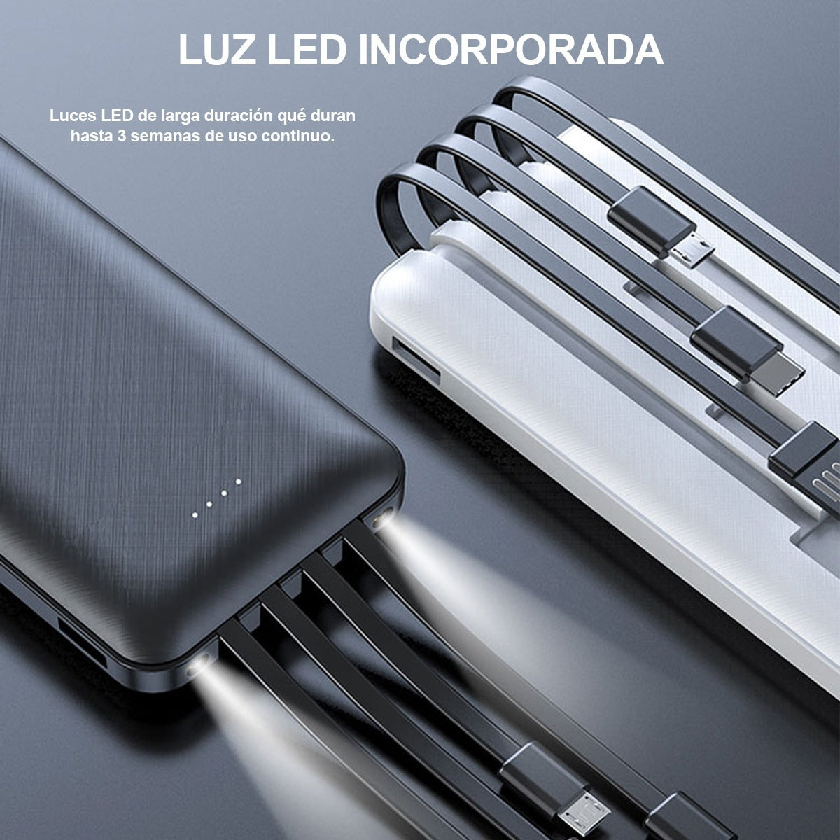 Power Bank Batería Portátil Carga Rápida 10000mah 1hora