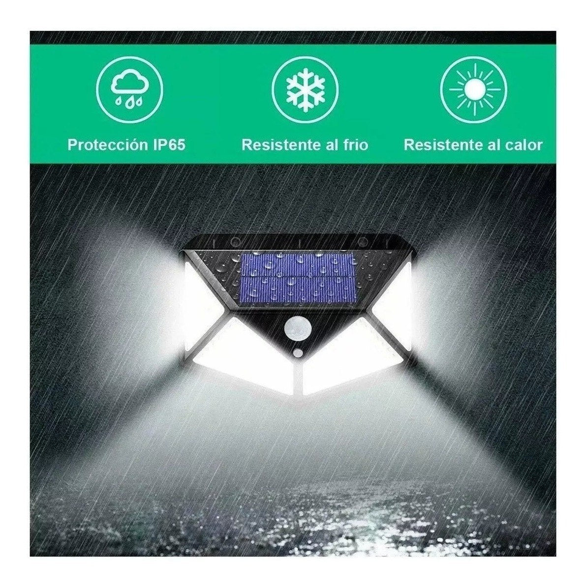 Lampara Solar Sensor Movimiento 30W EM118